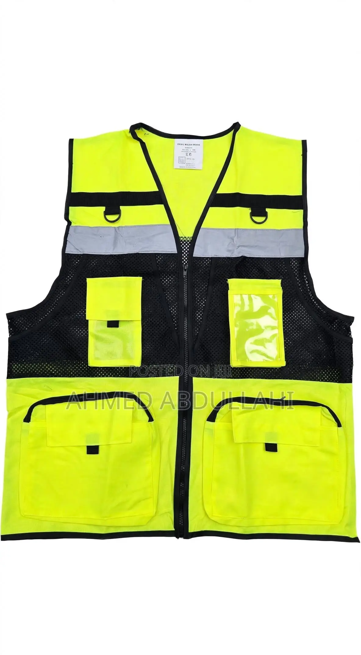 High Visibility Safety Vest/ Reflective Jacket