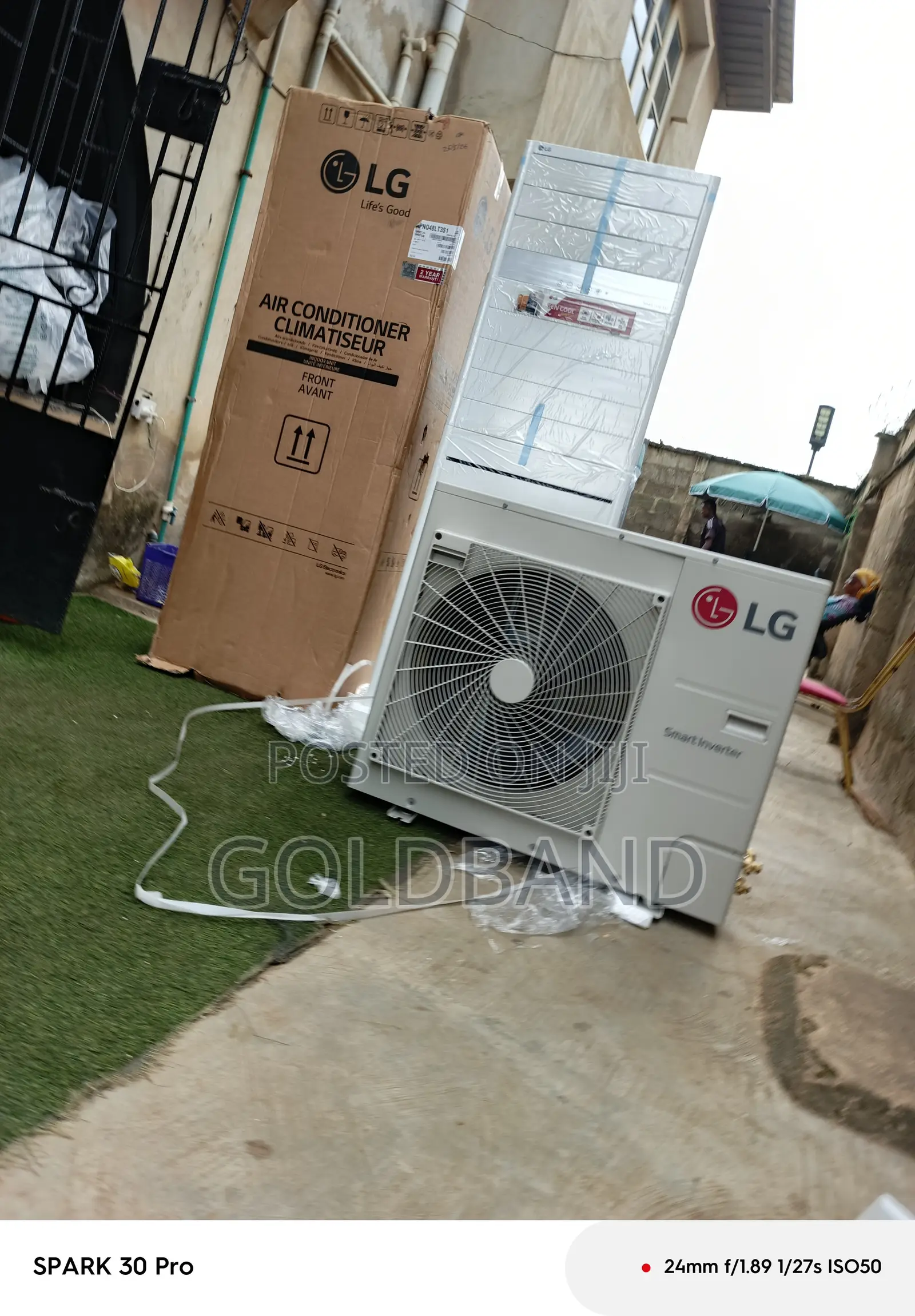LG 5 Tons Inverter AC – High Cooling Performance