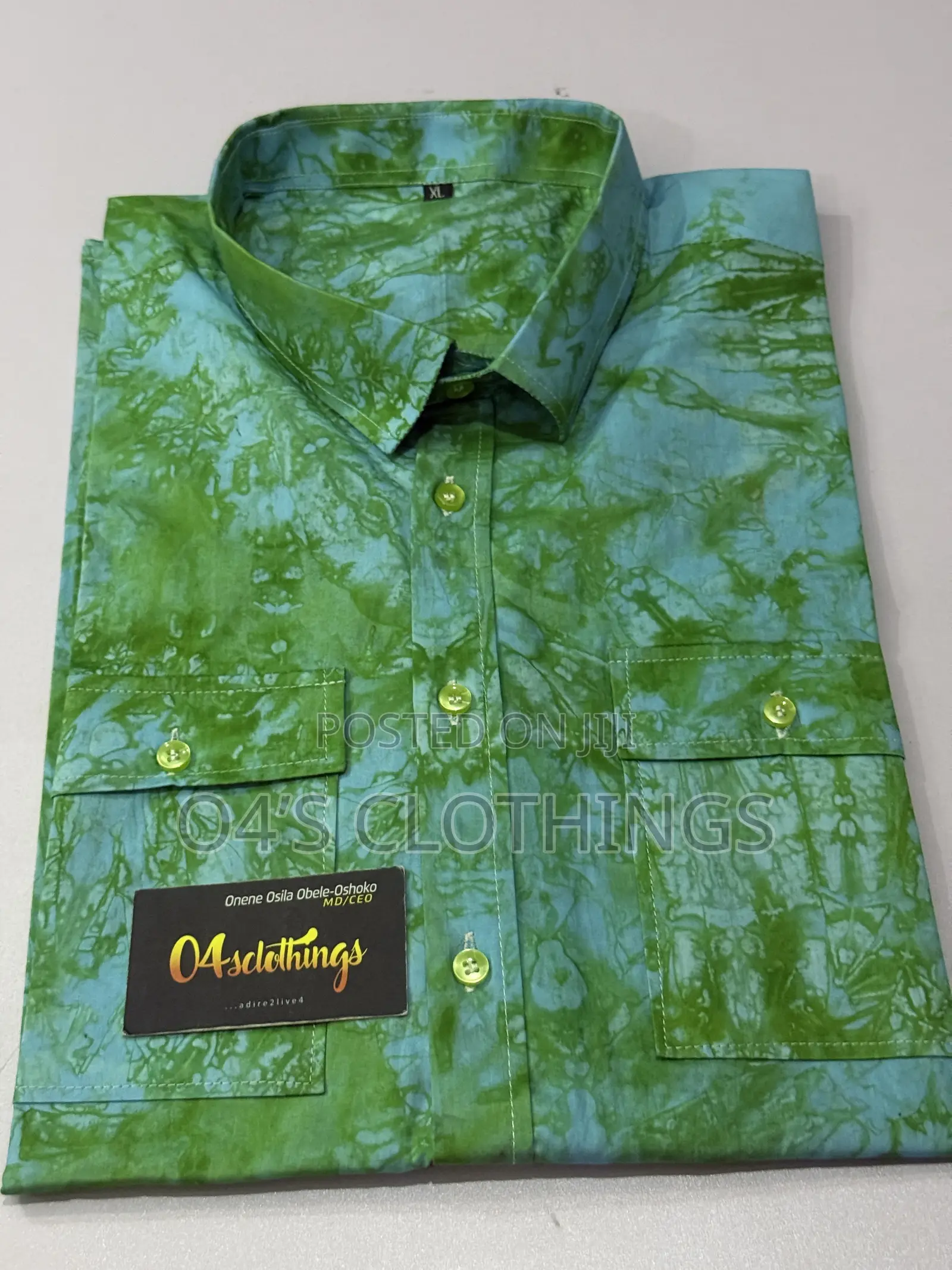 Men’s Adire Shirt