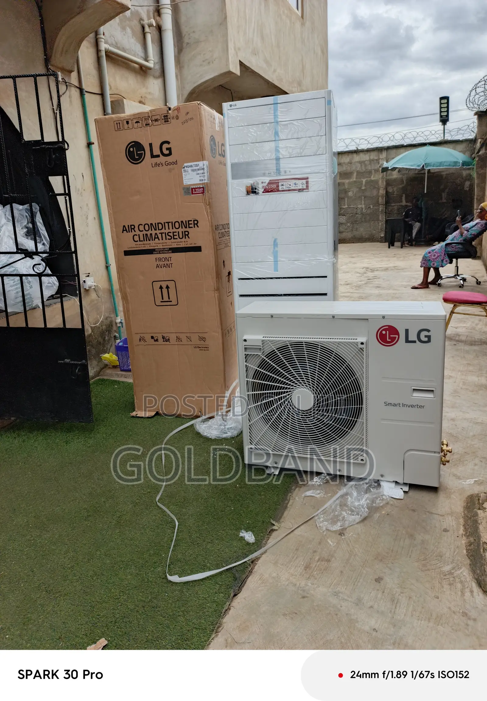 LG 5 Tons Inverter AC – Powerful Commercial Cooling