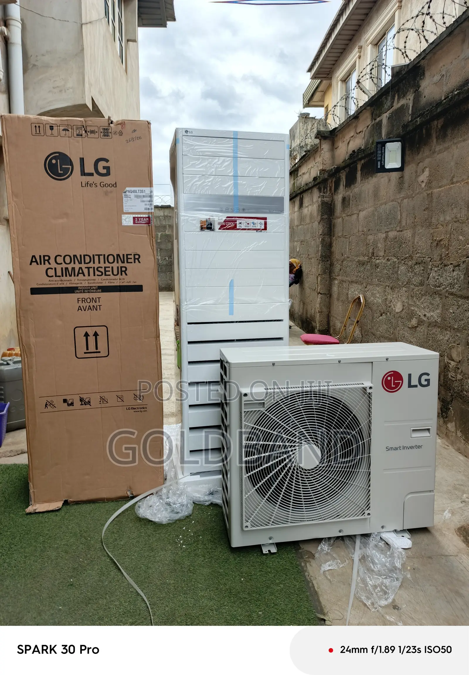 LG 5 Ton Inverter AC – Reliable Cooling Performance