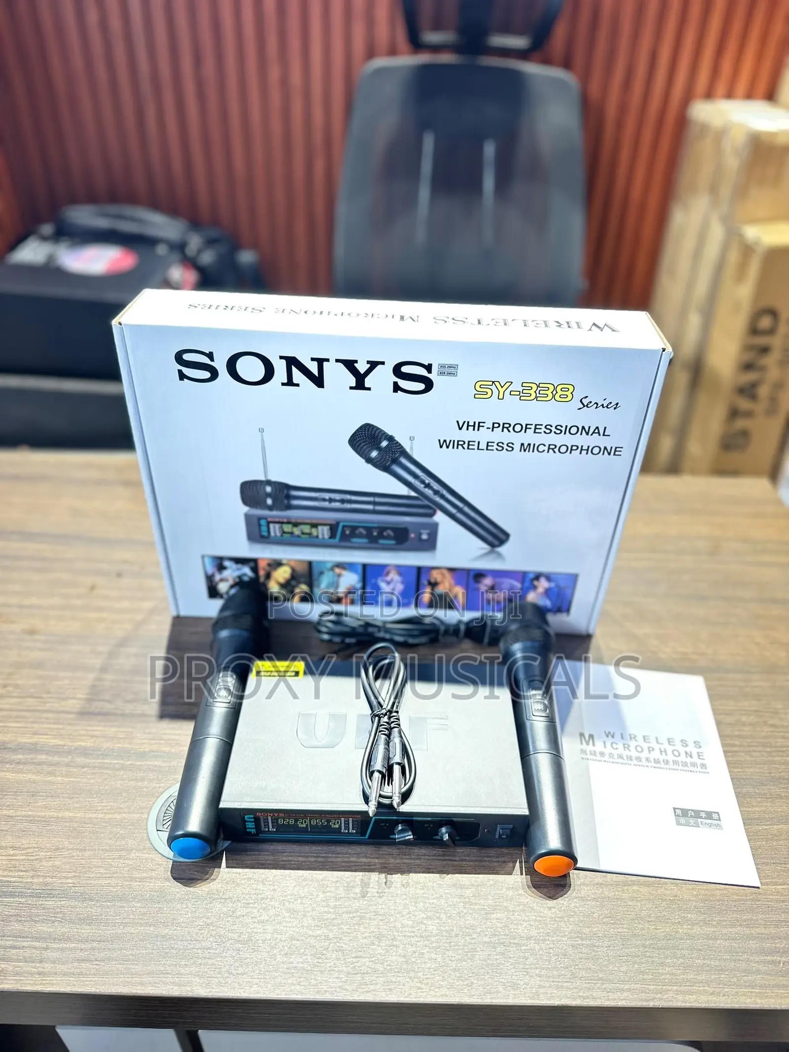 Sony SY-338 Professional Wireless Microphone System