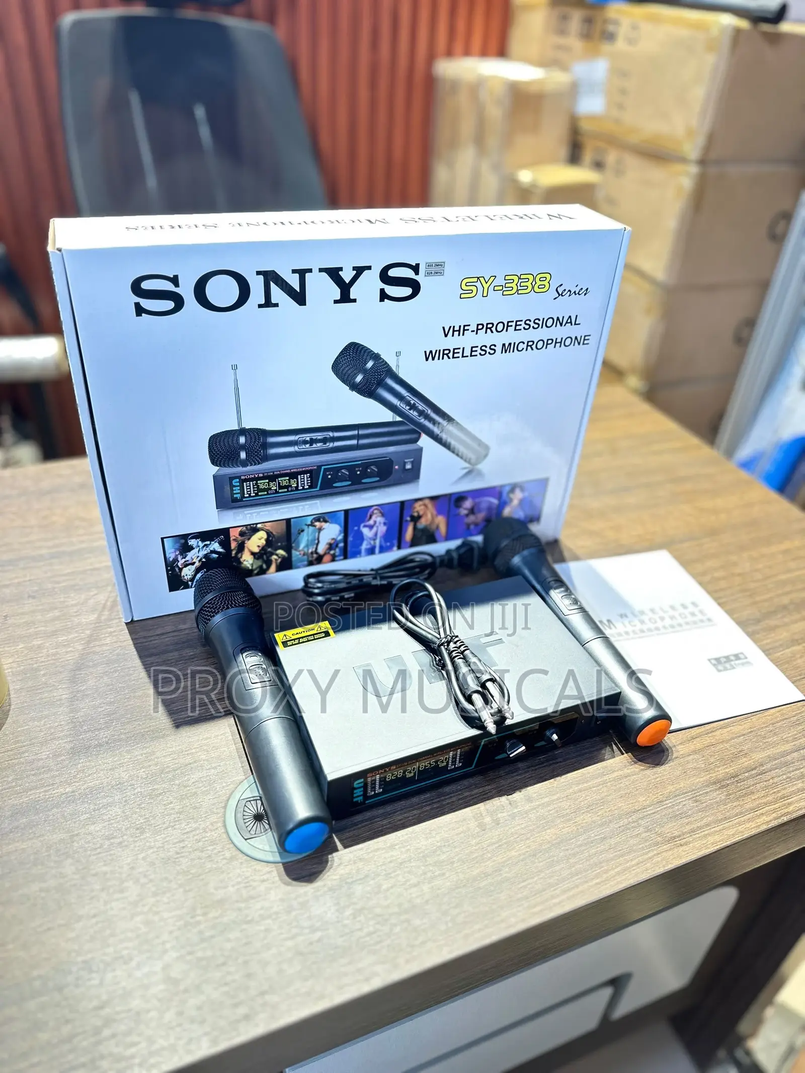 Sony SY-338 Professional Wireless Microphone System