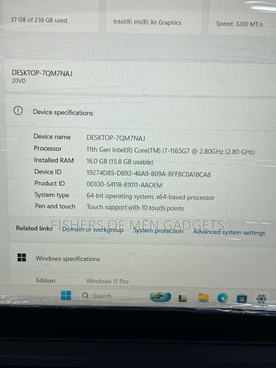 Laptop Lenovo Thinkbook 14 16GB Intel Core i7 SSD 256GB