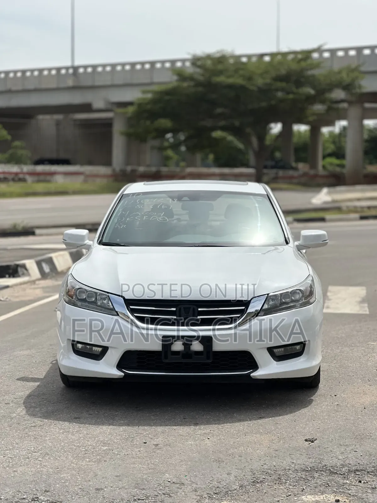 Honda Accord EX-L w/Navigation 4dr Sedan (2.4L 4cyl CVT) 2015 White