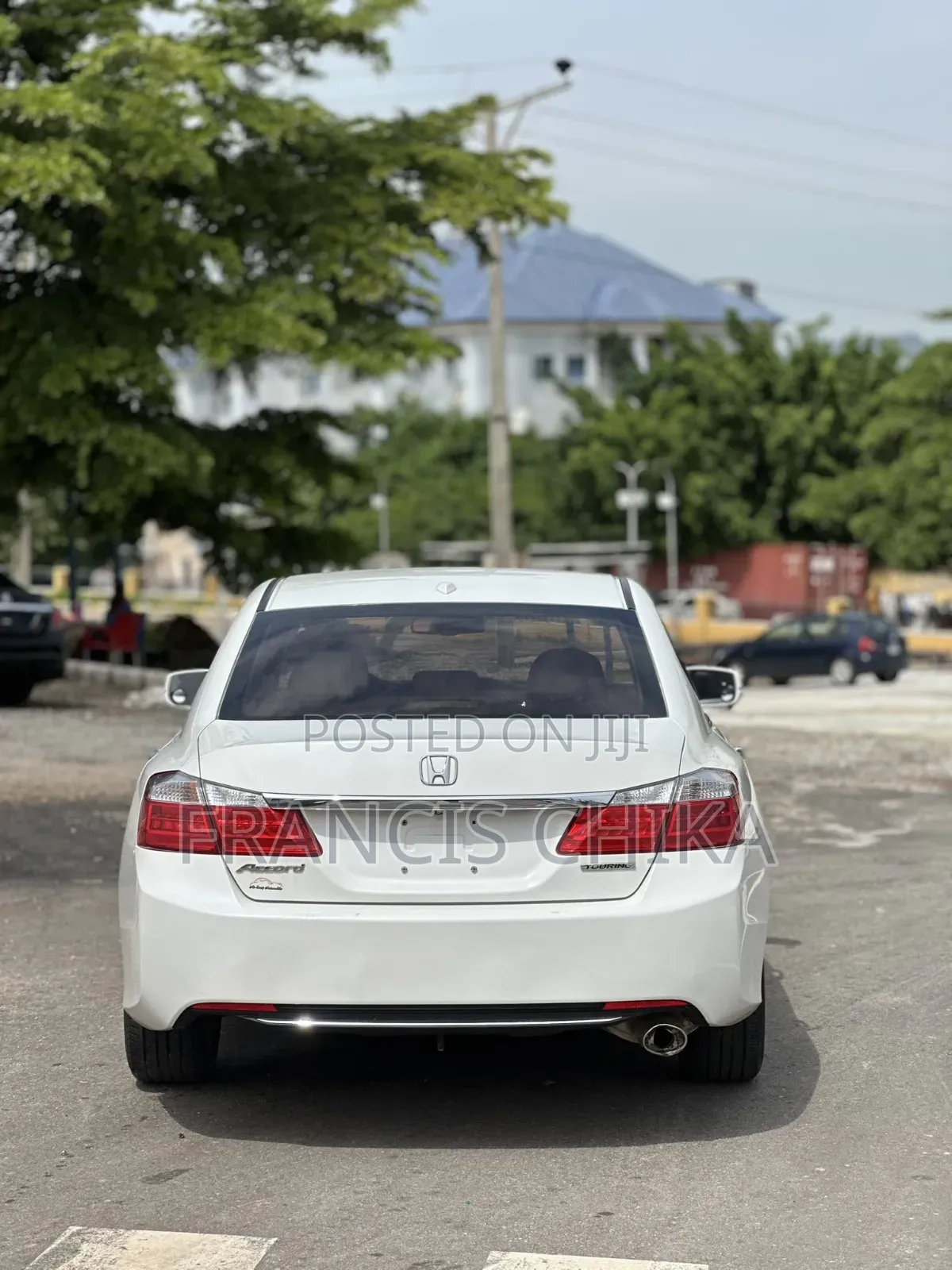 Honda Accord EX-L w/Navigation 4dr Sedan (2.4L 4cyl CVT) 2015 White