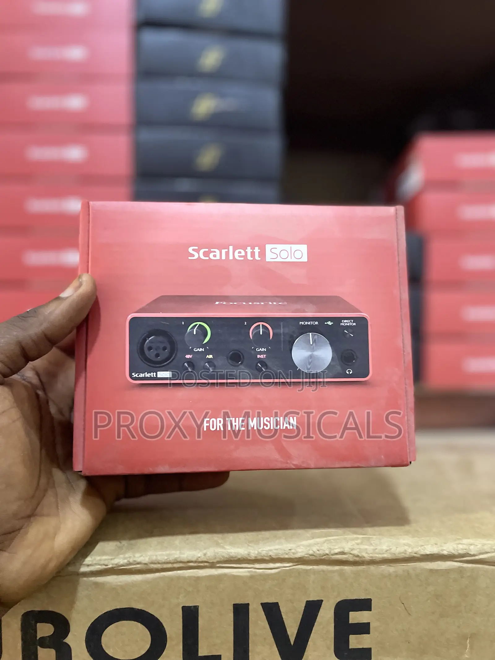 Focusrite Scarlett Solo 3rd Generation Audio Interface Soundcard