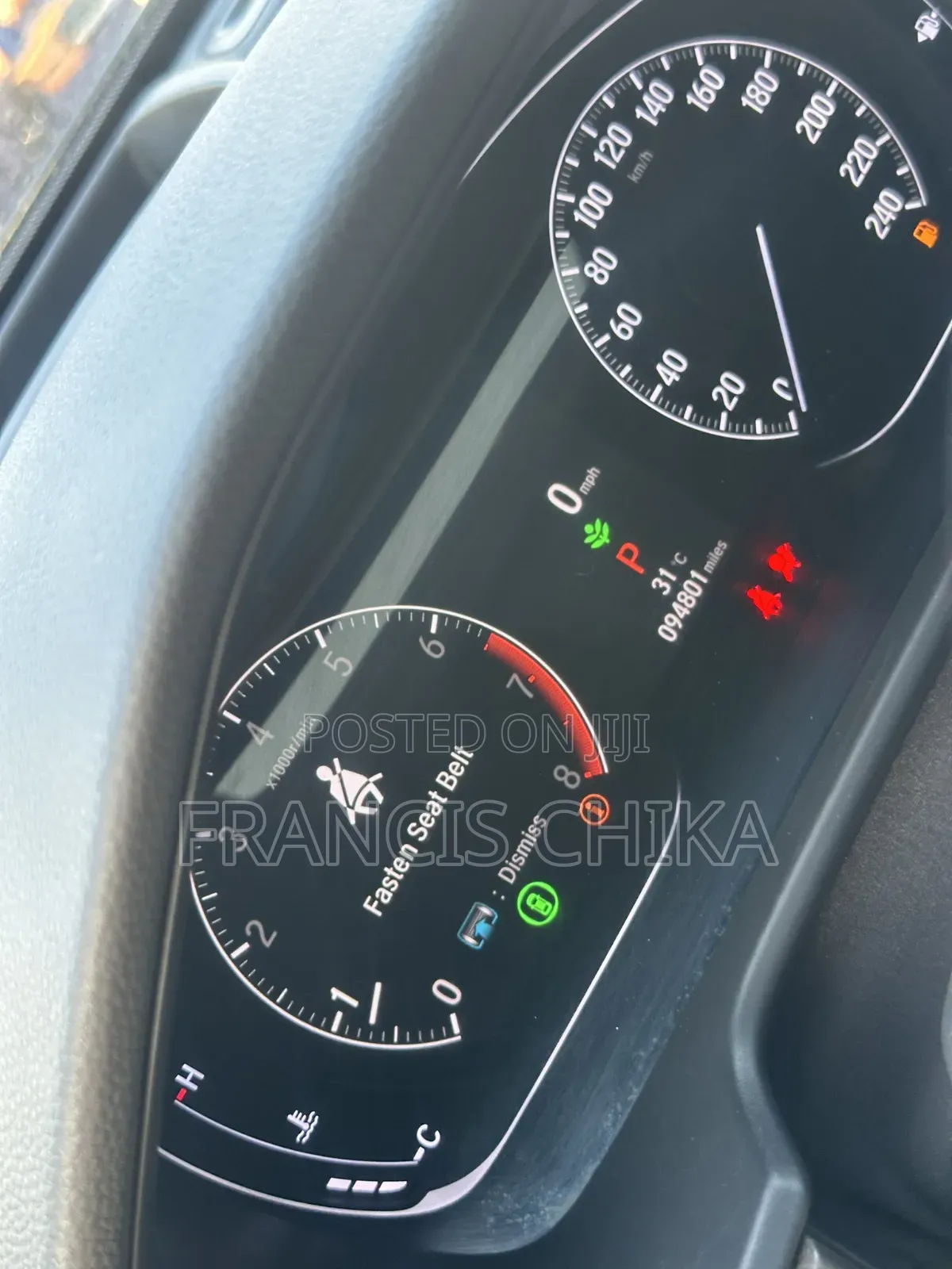 Honda Accord 2019 Black