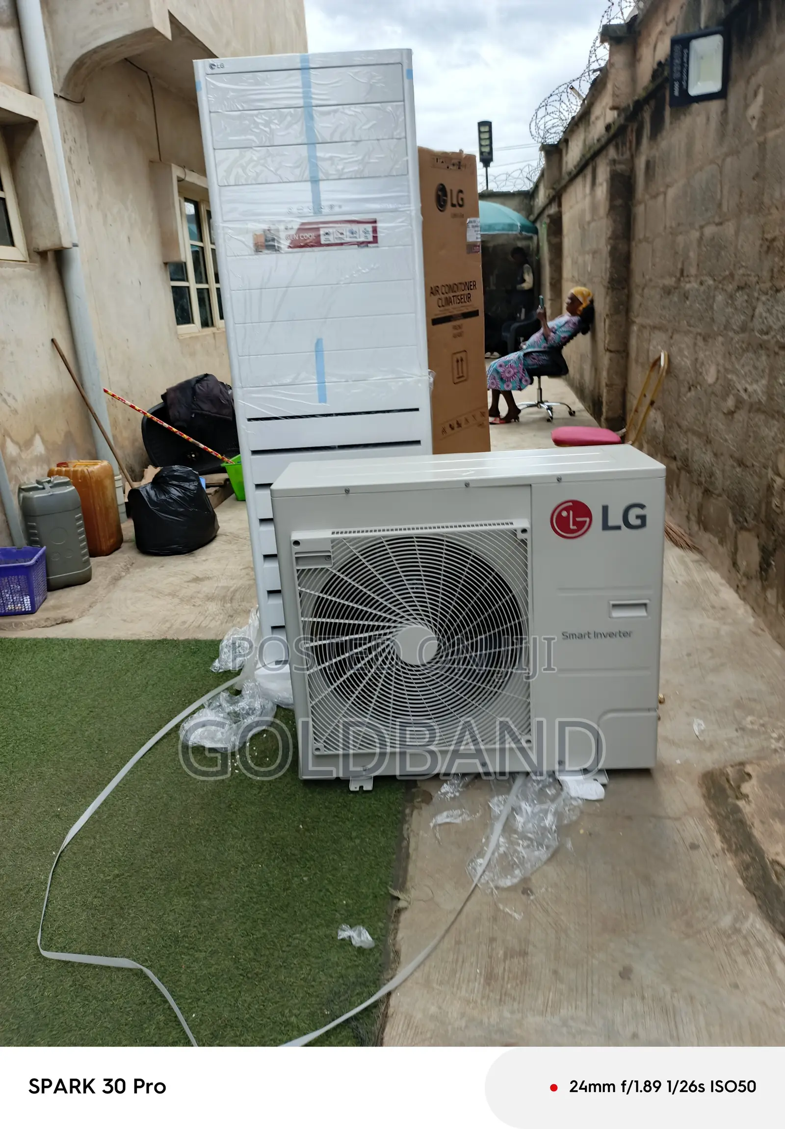 LG 5 Tons Inverter AC – Heavy-Duty Air Cooling