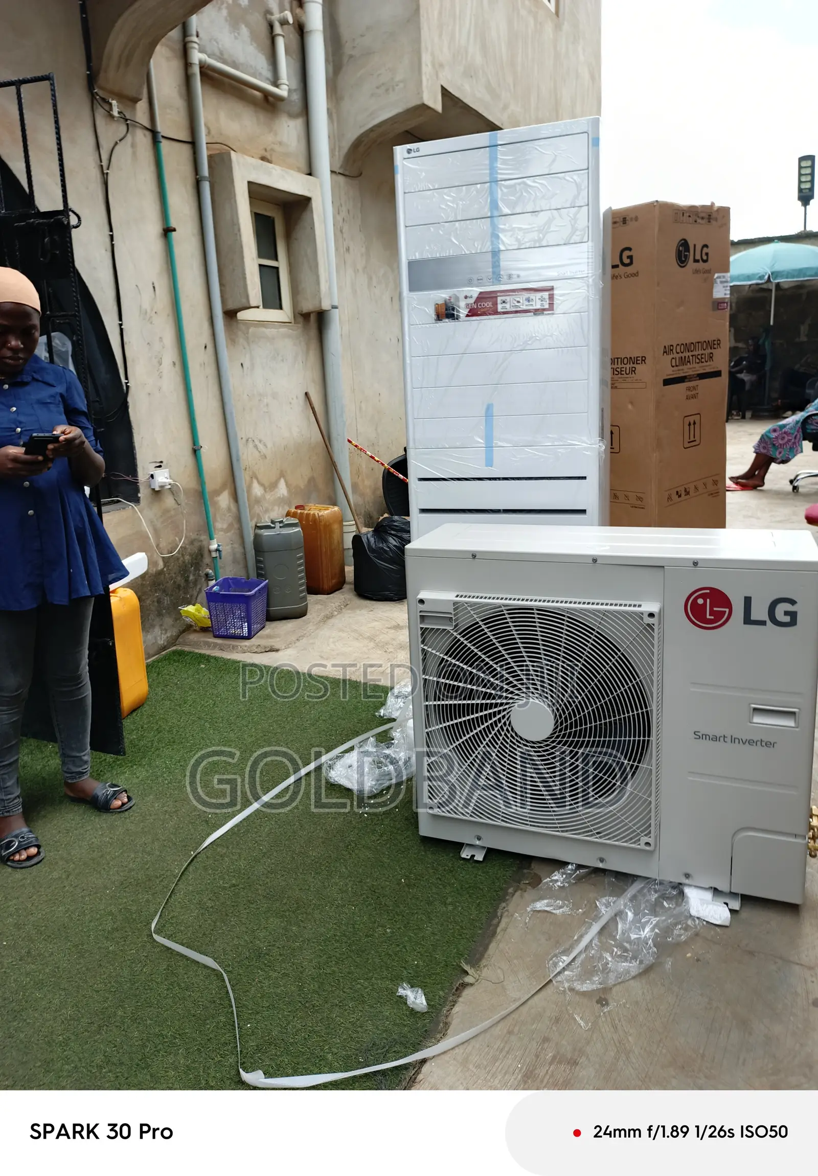 LG 5 Ton Inverter AC – Professional Cooling Solution