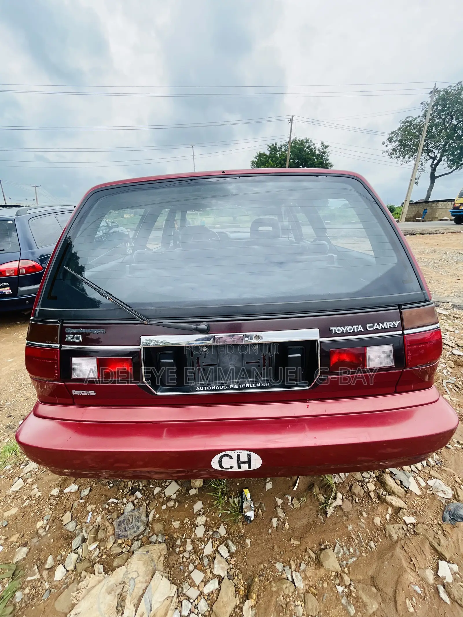 Toyota Camry Automatic 1991 Burgundy