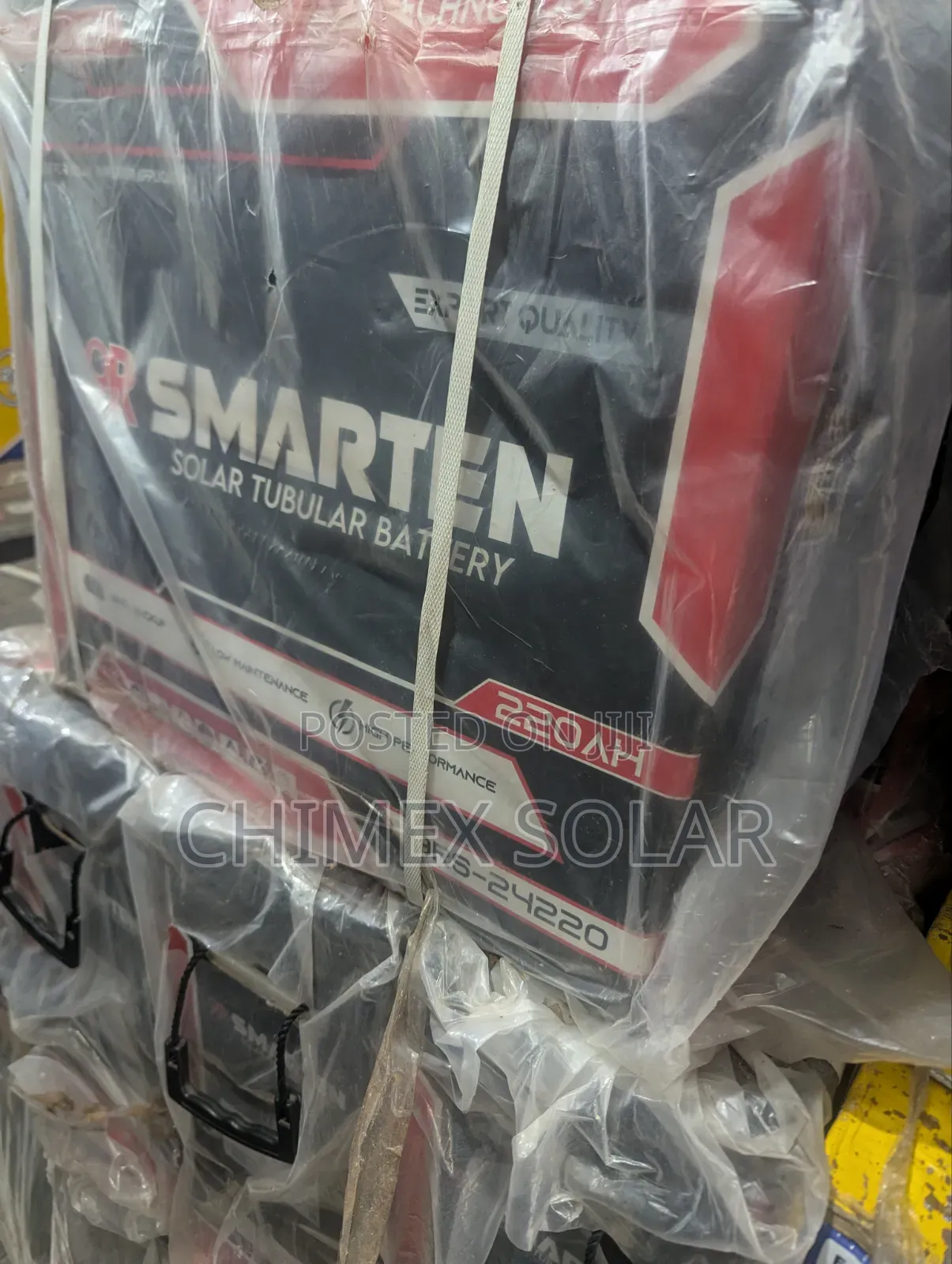 220Ah- 12volts Smarten Tubular Batteries