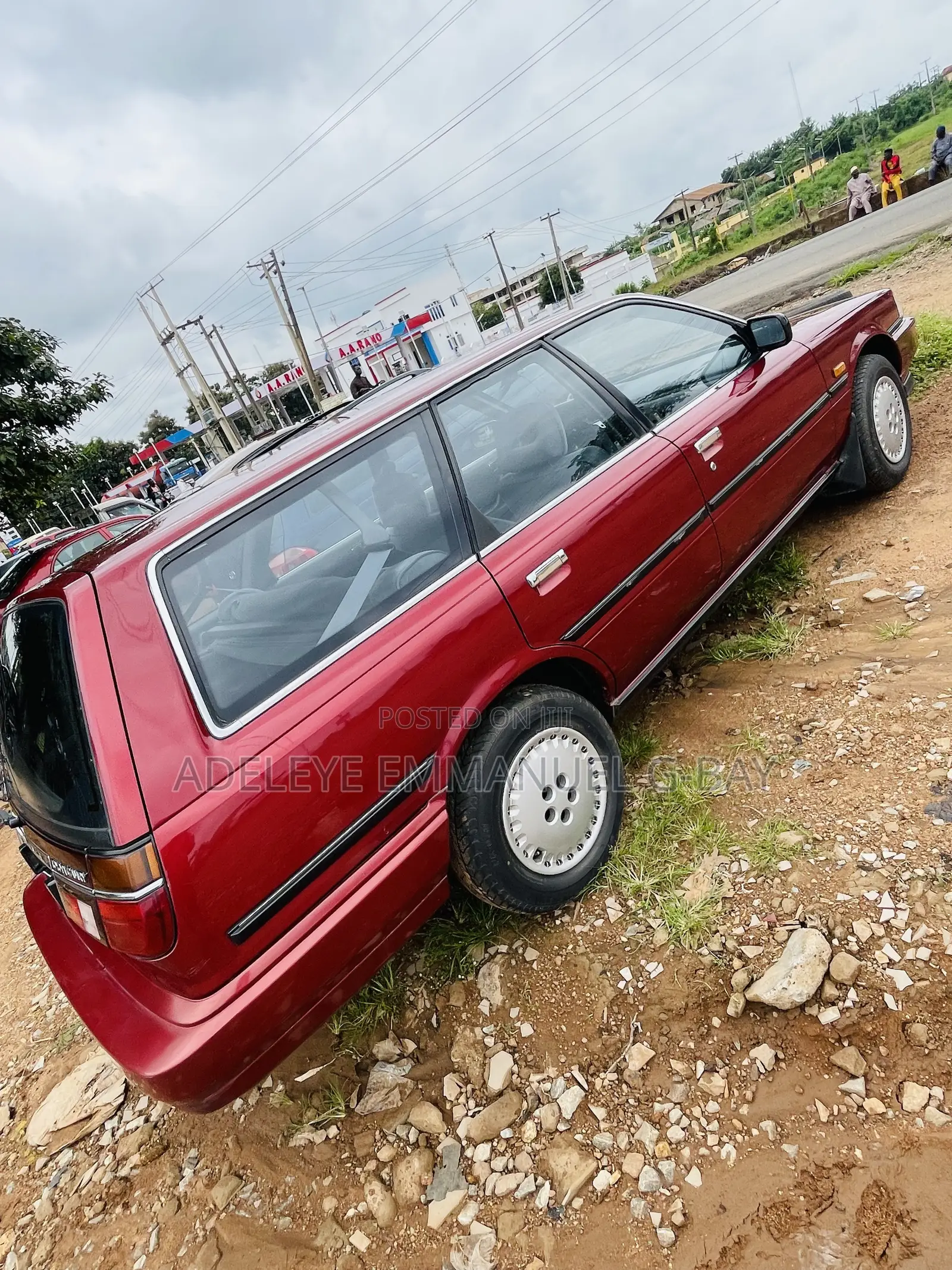 Toyota Camry Automatic 1991 Burgundy