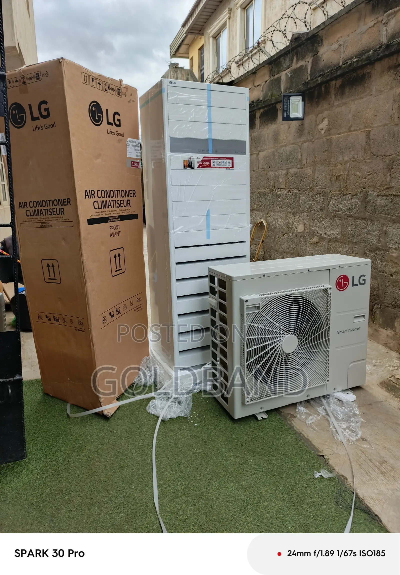 LG 5 Ton Inverter AC – Powerful Cooling for Large Areas