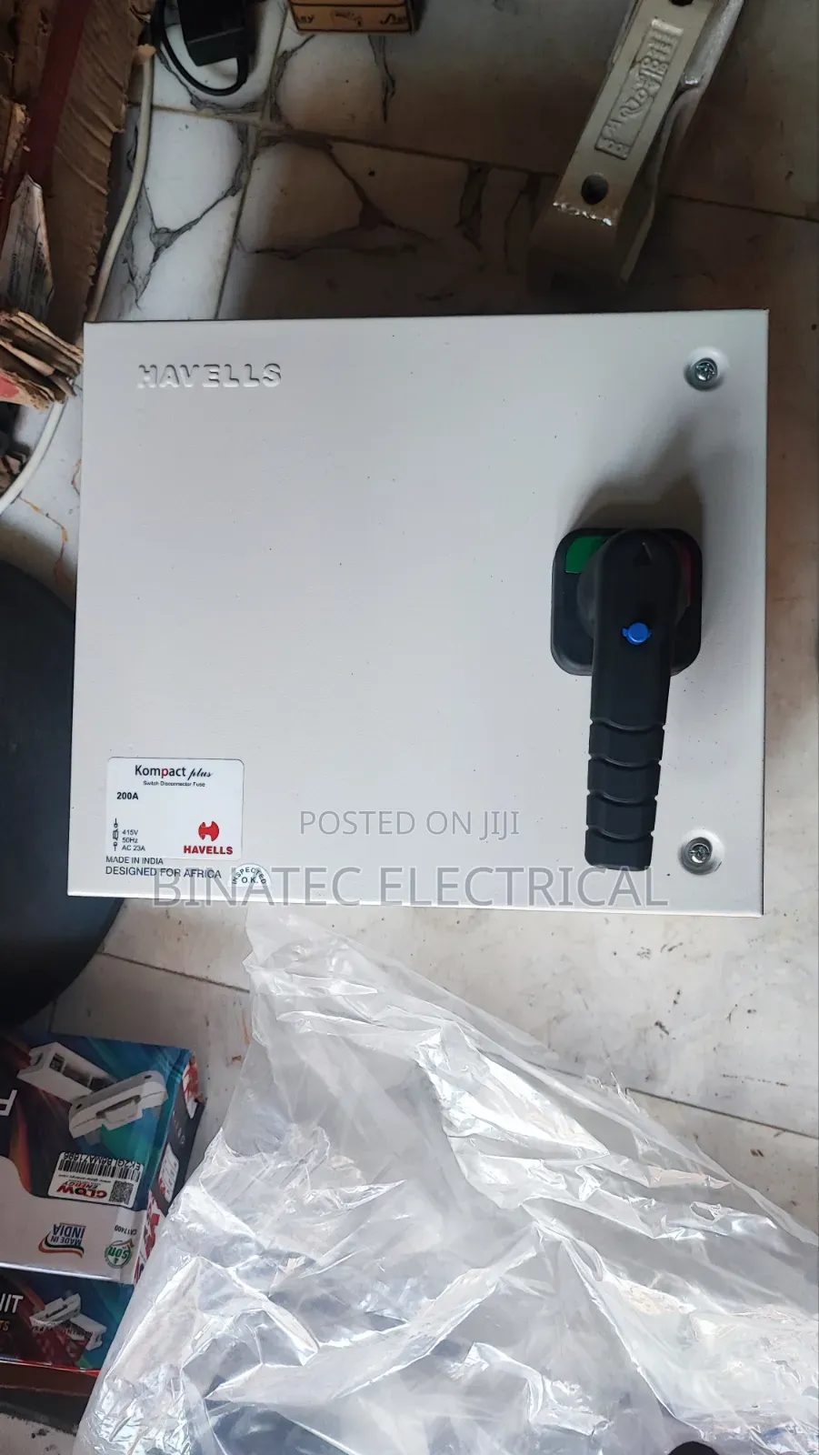 Havell 200A Changeover Switch – Heavy Duty Manual Transfer Switch