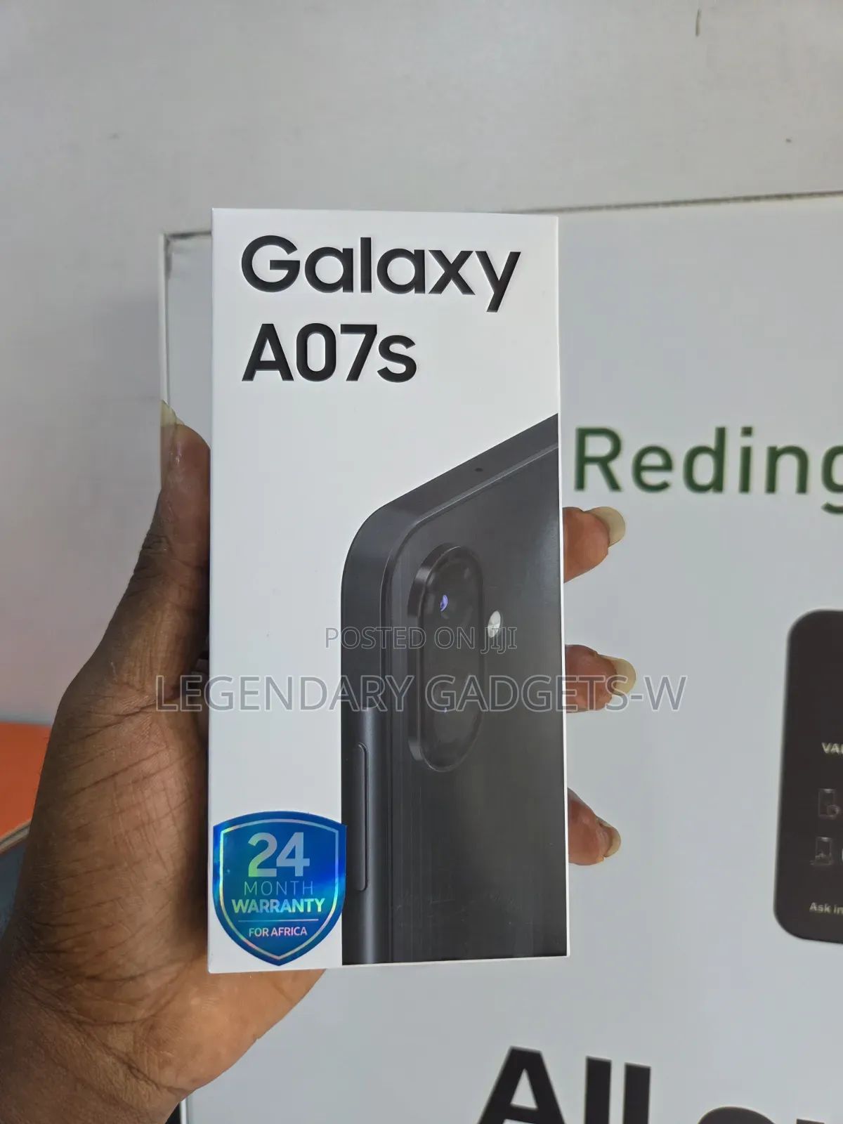 New Samsung Galaxy A07s 64 GB Black