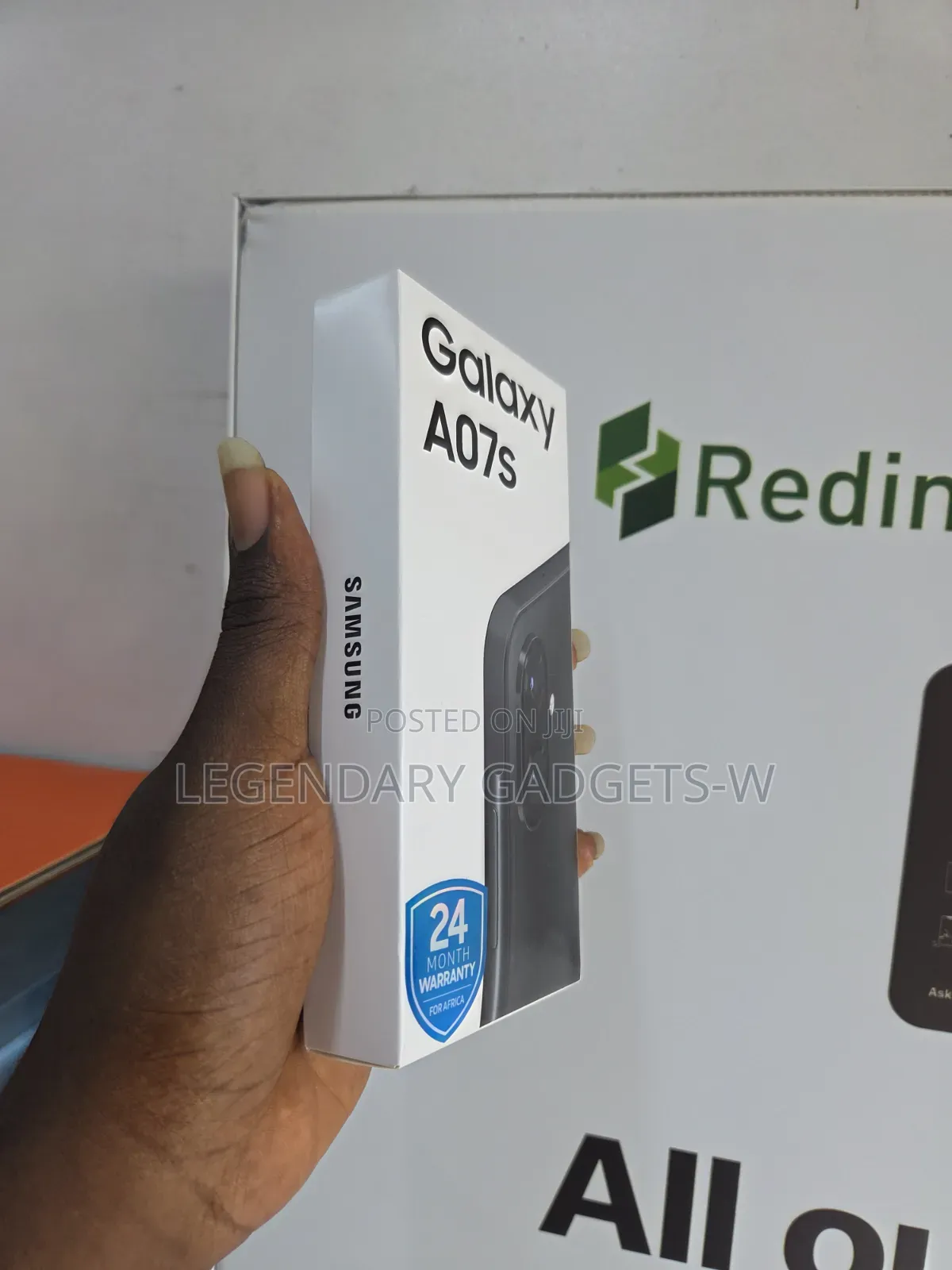 New Samsung Galaxy A07s 64 GB Black