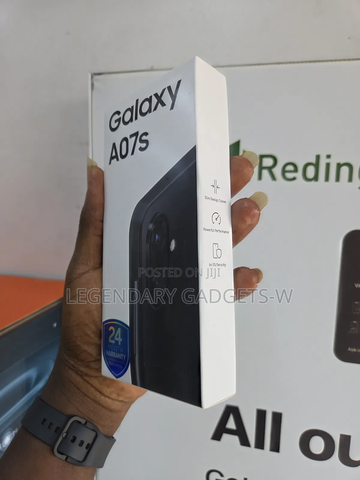 New Samsung Galaxy A07s 64 GB Black