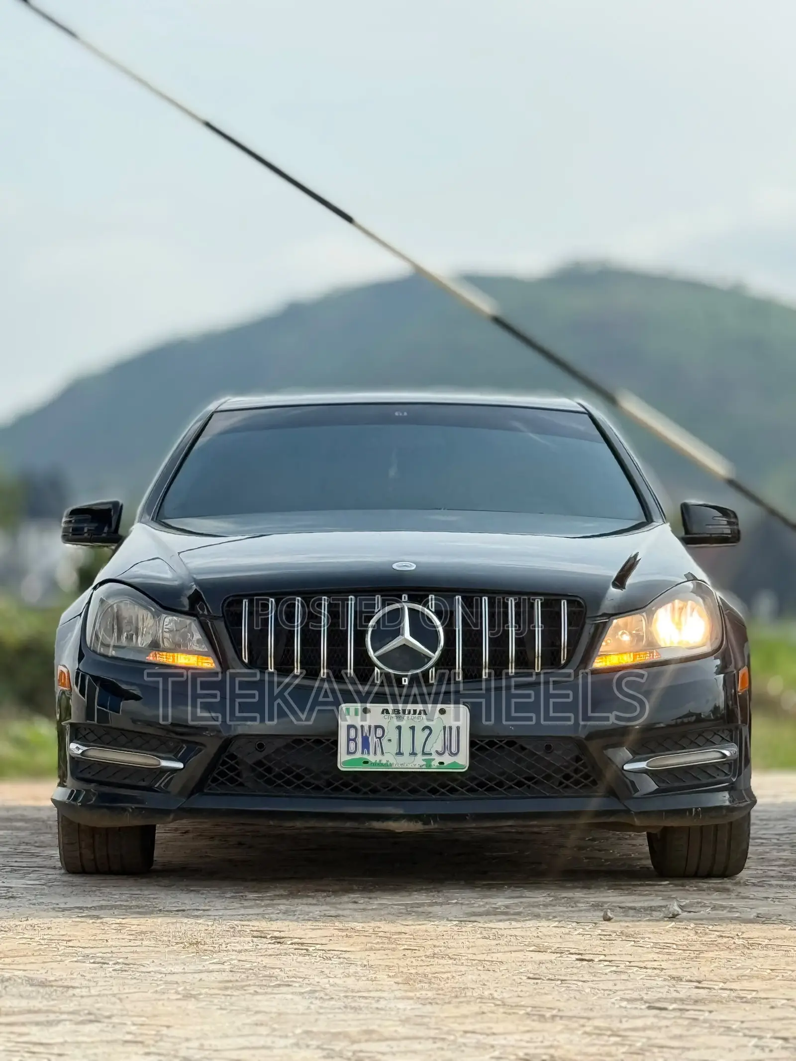 Mercedes-Benz C300 Sport 4Matic Sedan AWD (3.5L 6cyl 7A) 2013 Black