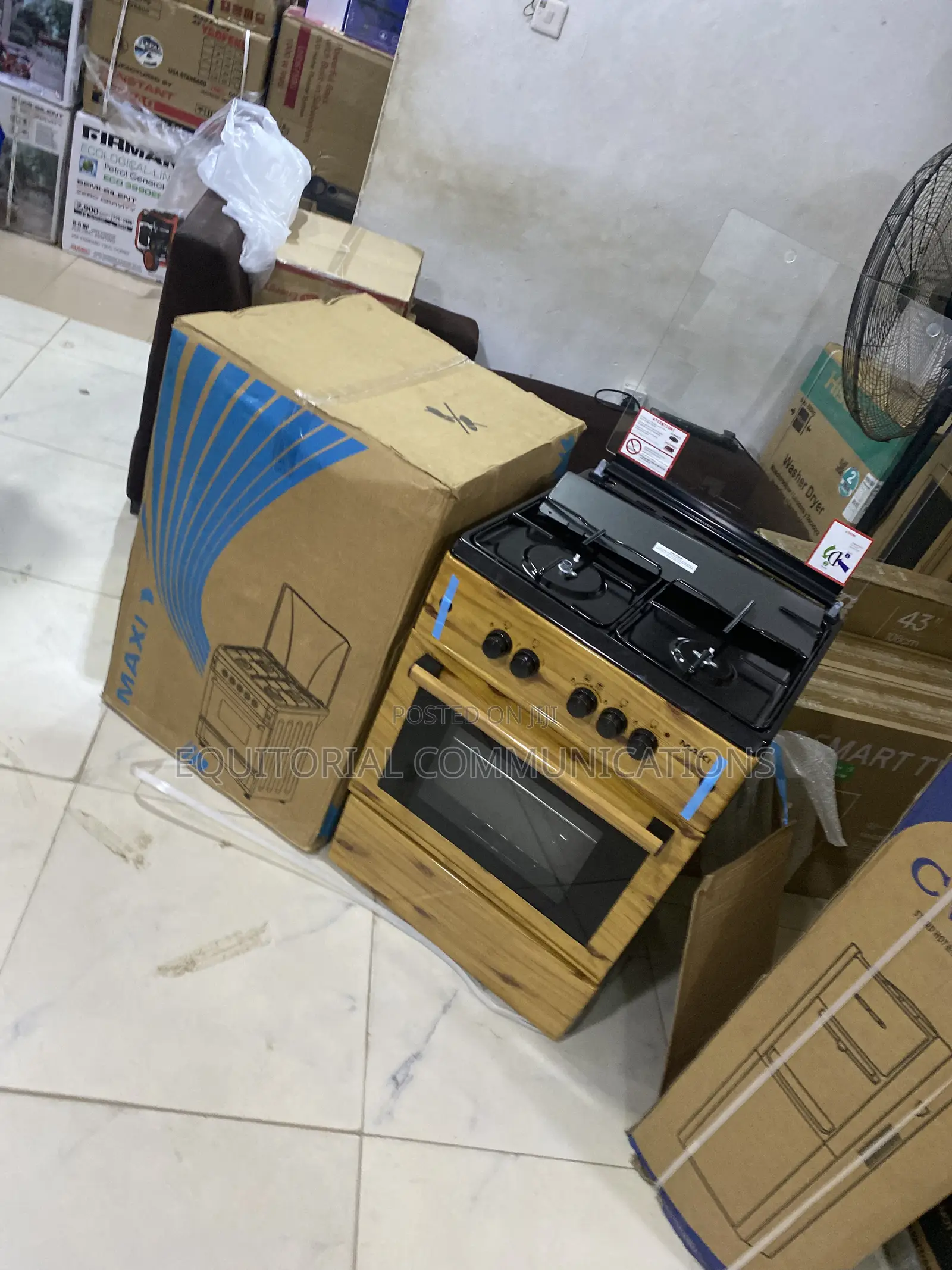 Maxi 6060 Wood 3+1 Gas Standing Cooker – Smart Choice for Home Cooking