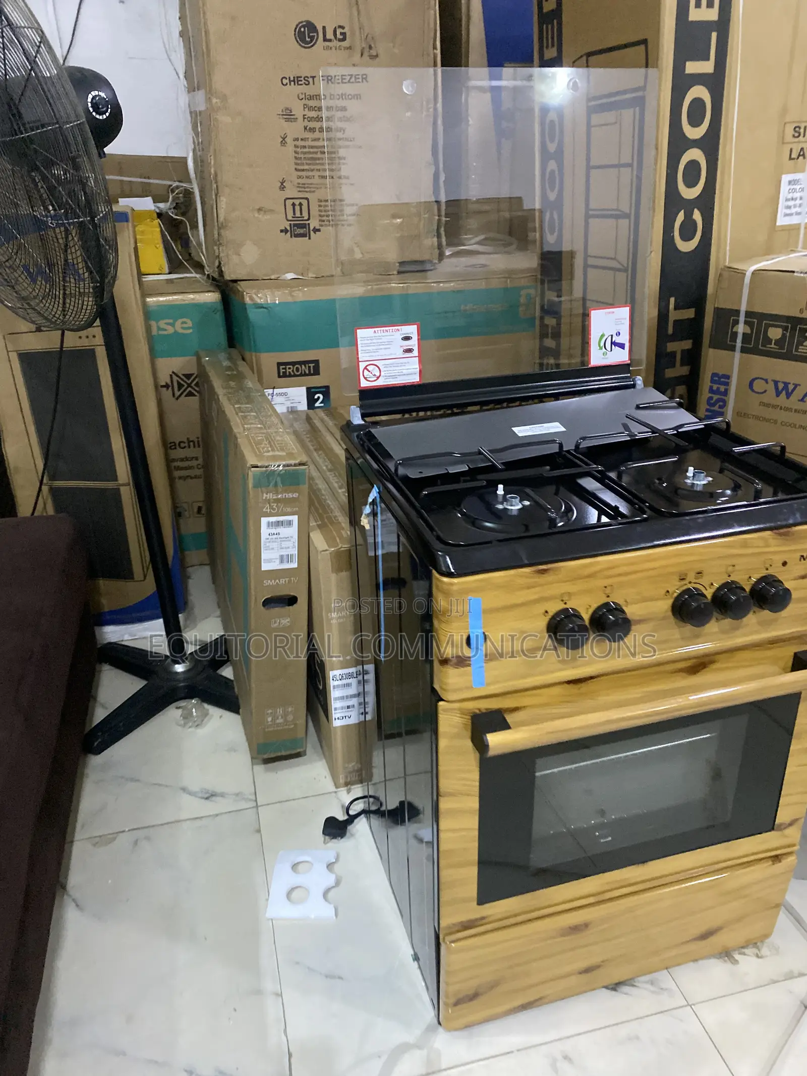 Maxi 6060 Wood 3+1 Gas Standing Cooker – Smart Choice for Home Cooking
