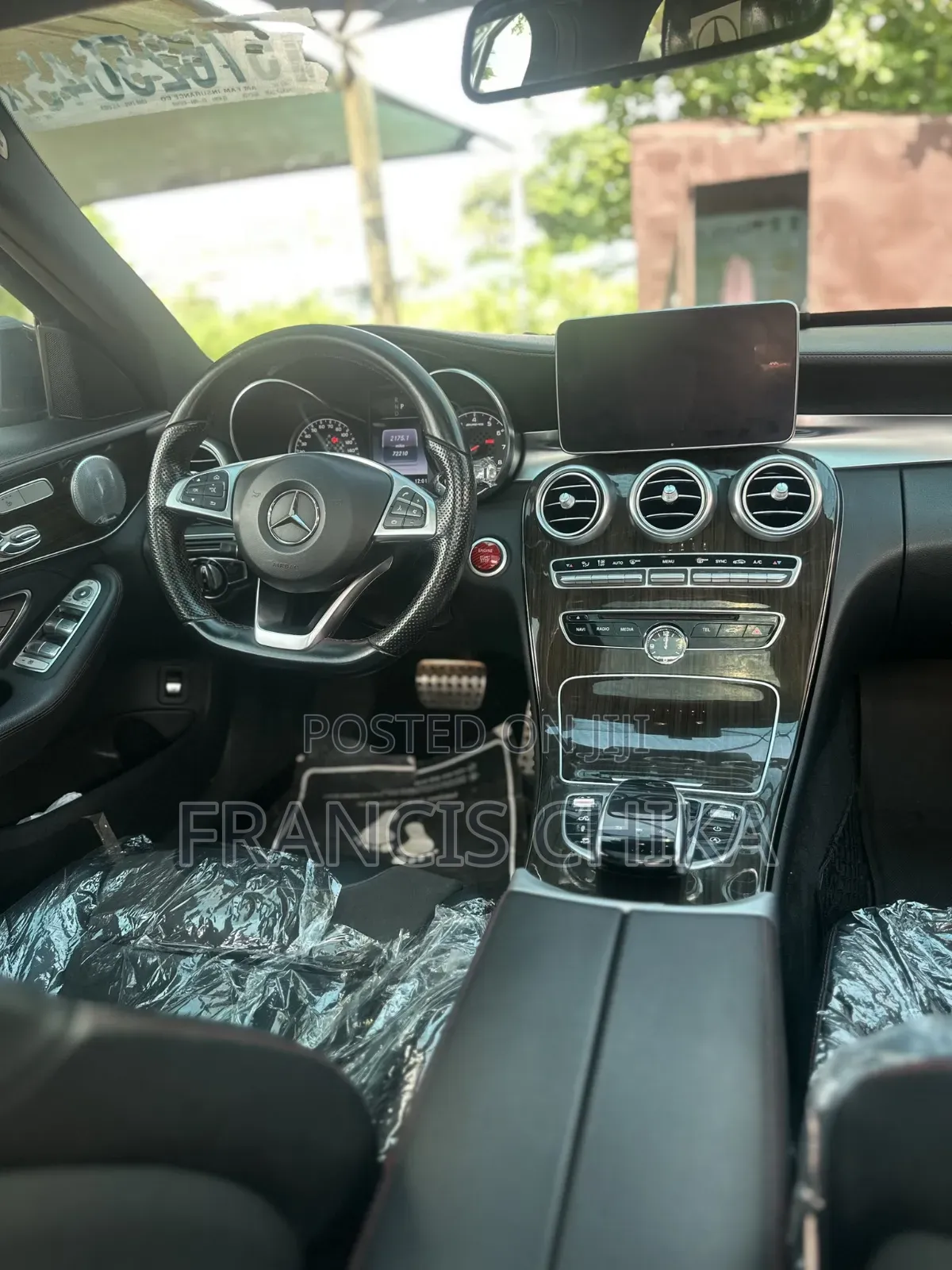 Mercedes-Benz C43 4Matic Sedan AWD (3.0L V6 9AM) 2017 Black