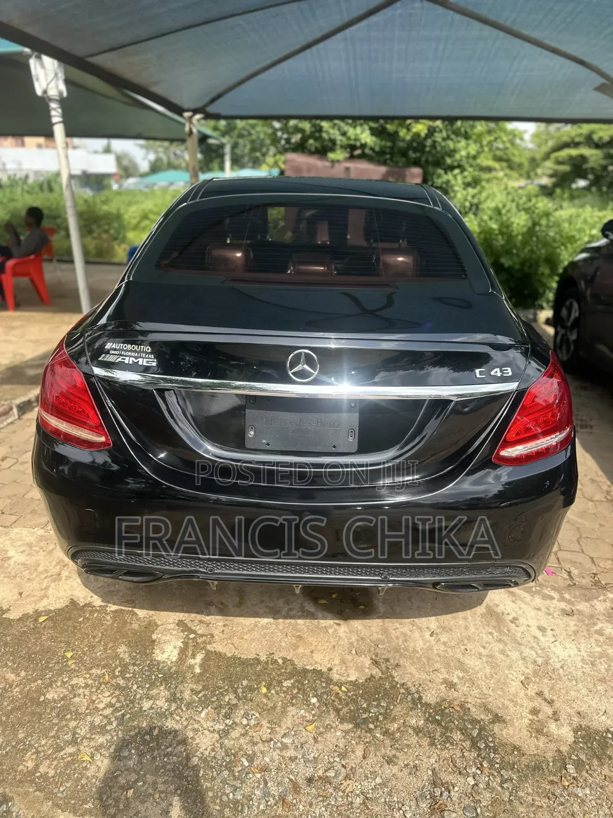 Mercedes-Benz C43 4Matic Sedan AWD (3.0L V6 9AM) 2017 Black