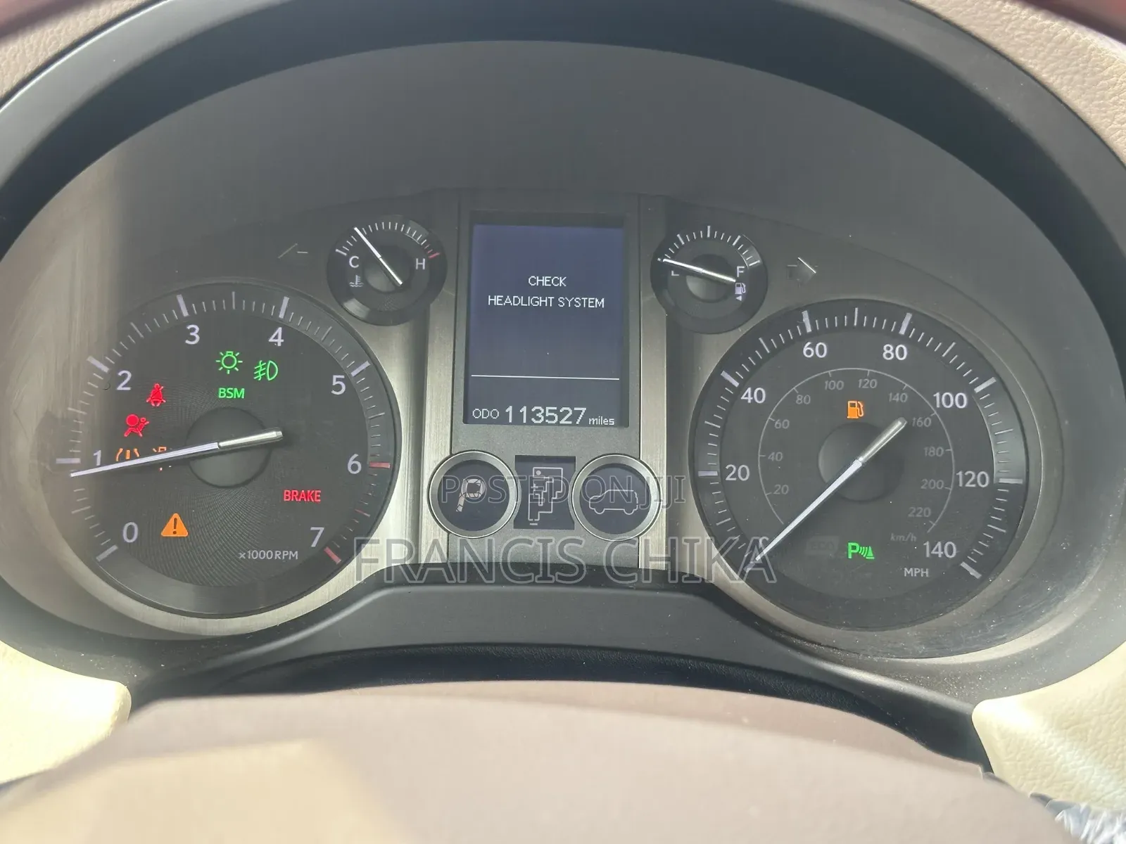 Lexus GX 2016 Gray