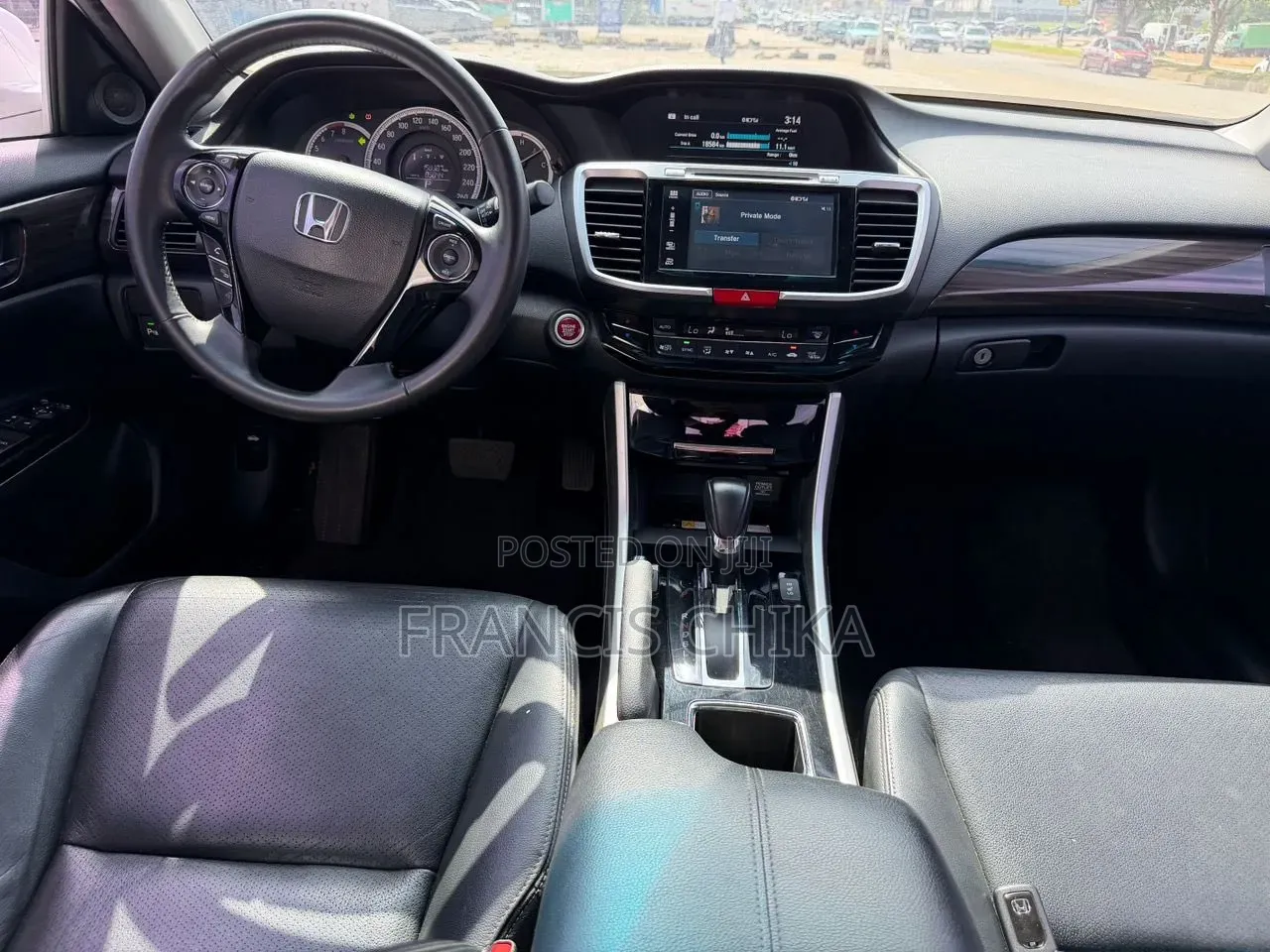 Honda Accord EX-L 4dr Sedan FWD (2.4L 4cyl 2A) 2017 White