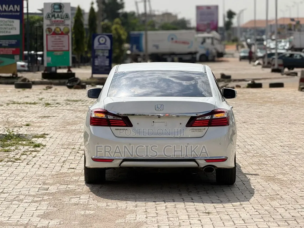 Honda Accord EX-L 4dr Sedan FWD (2.4L 4cyl 2A) 2017 White