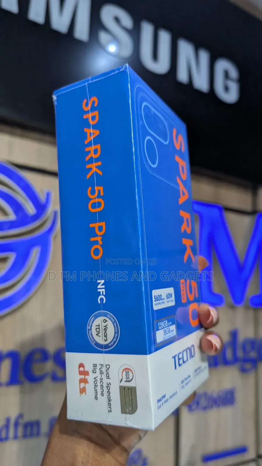 New Tecno Camon 50 Pro 256 GB Orange