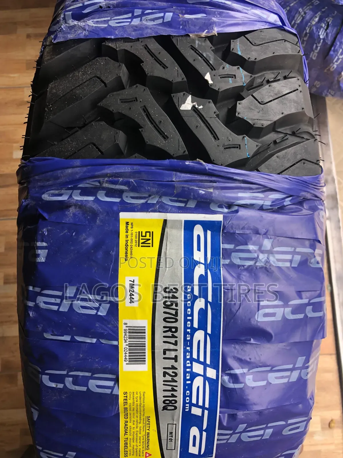 Brand New Accelera M/T 01 Off-Road Tyre (315/70 R17)