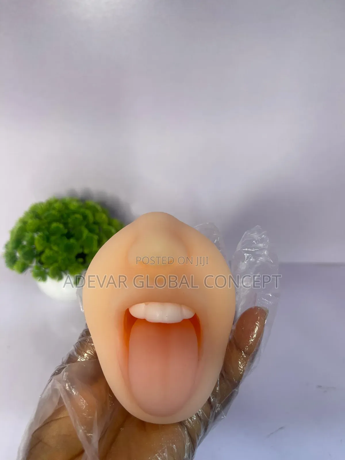 2in1 Tongue Out Pussy Masturbator Sex Toy for Men