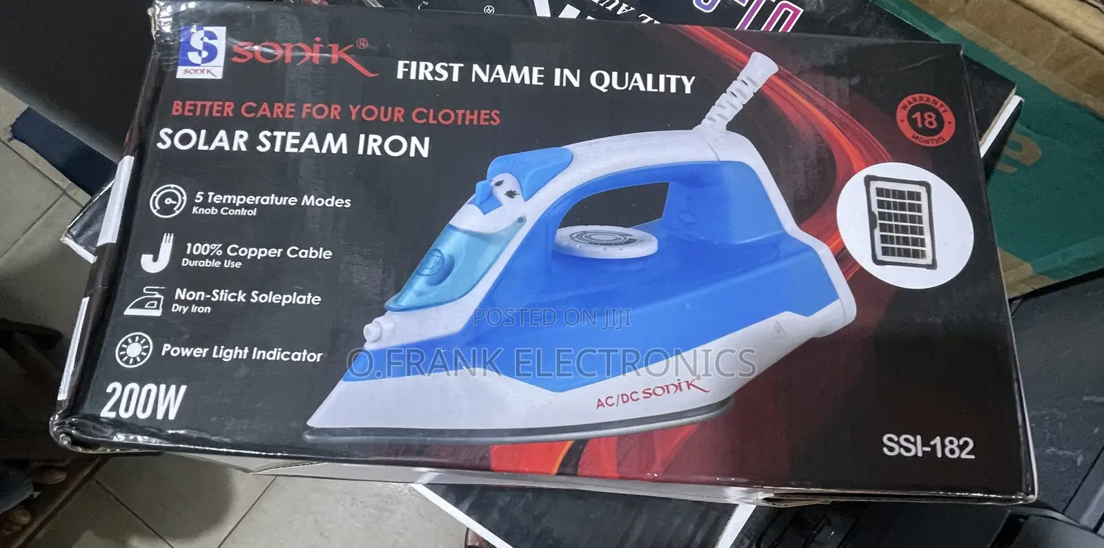 Sonik Inverter Steam Pressing Iron