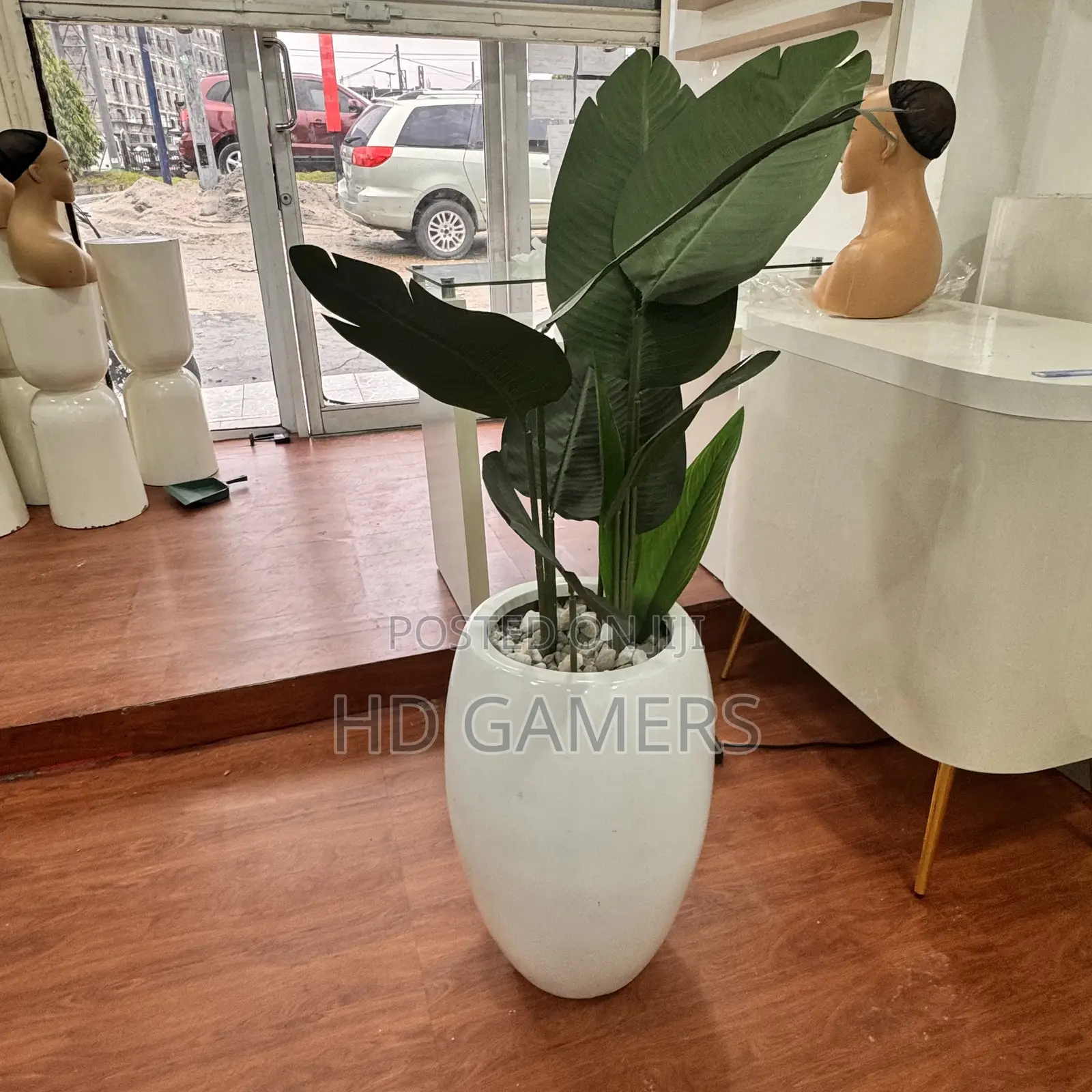 Indoor and Outdoor Flower Pot With Flowers