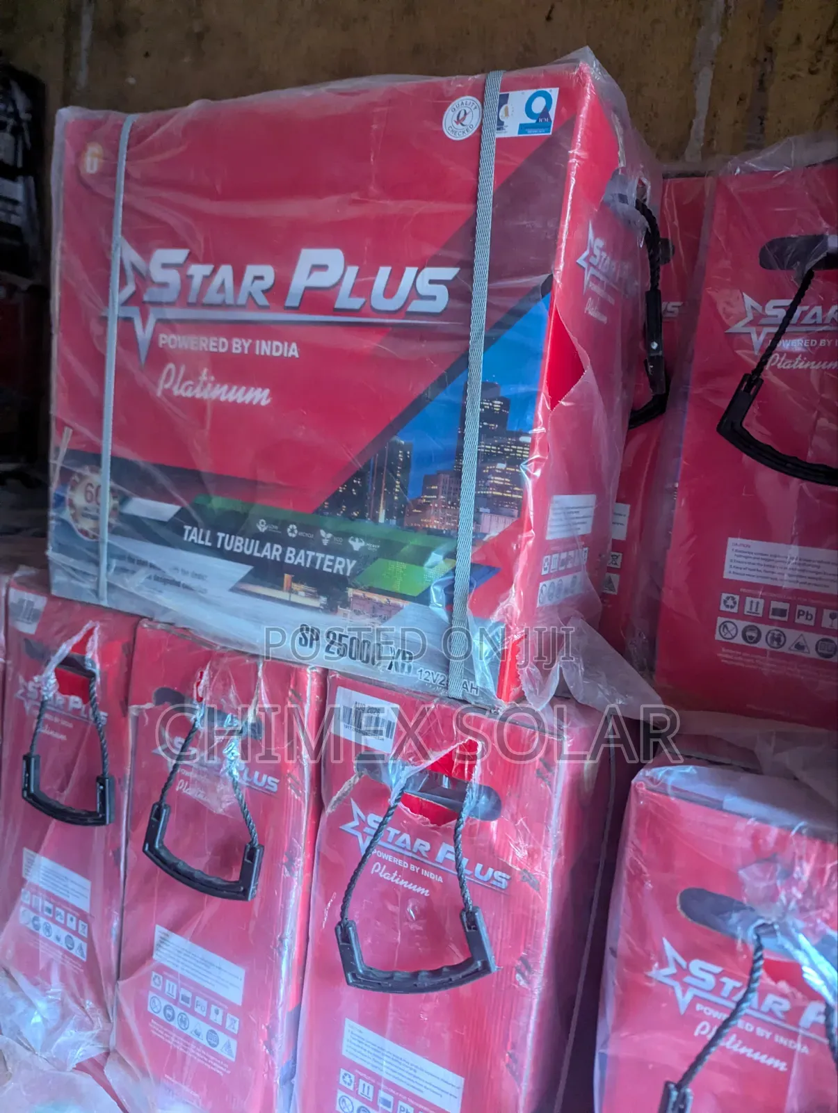 250Ah Star Plus Platinum Tubular Batteries