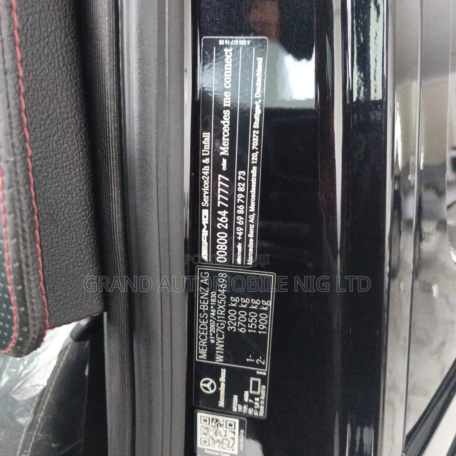 New Mercedes-Benz G-Class 2025 Black