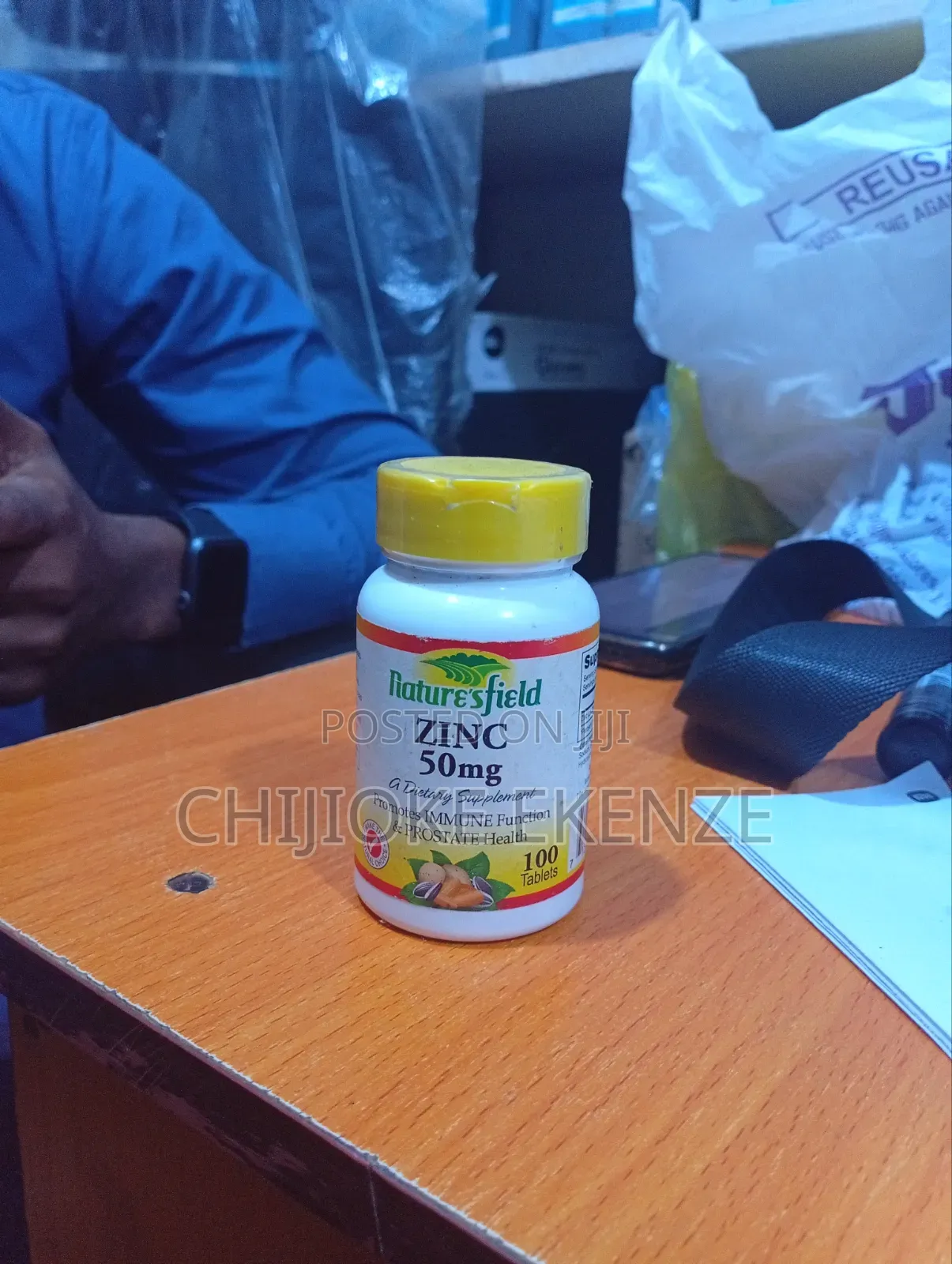 Nature's Field Zinc 50mg X 100 Tablets
