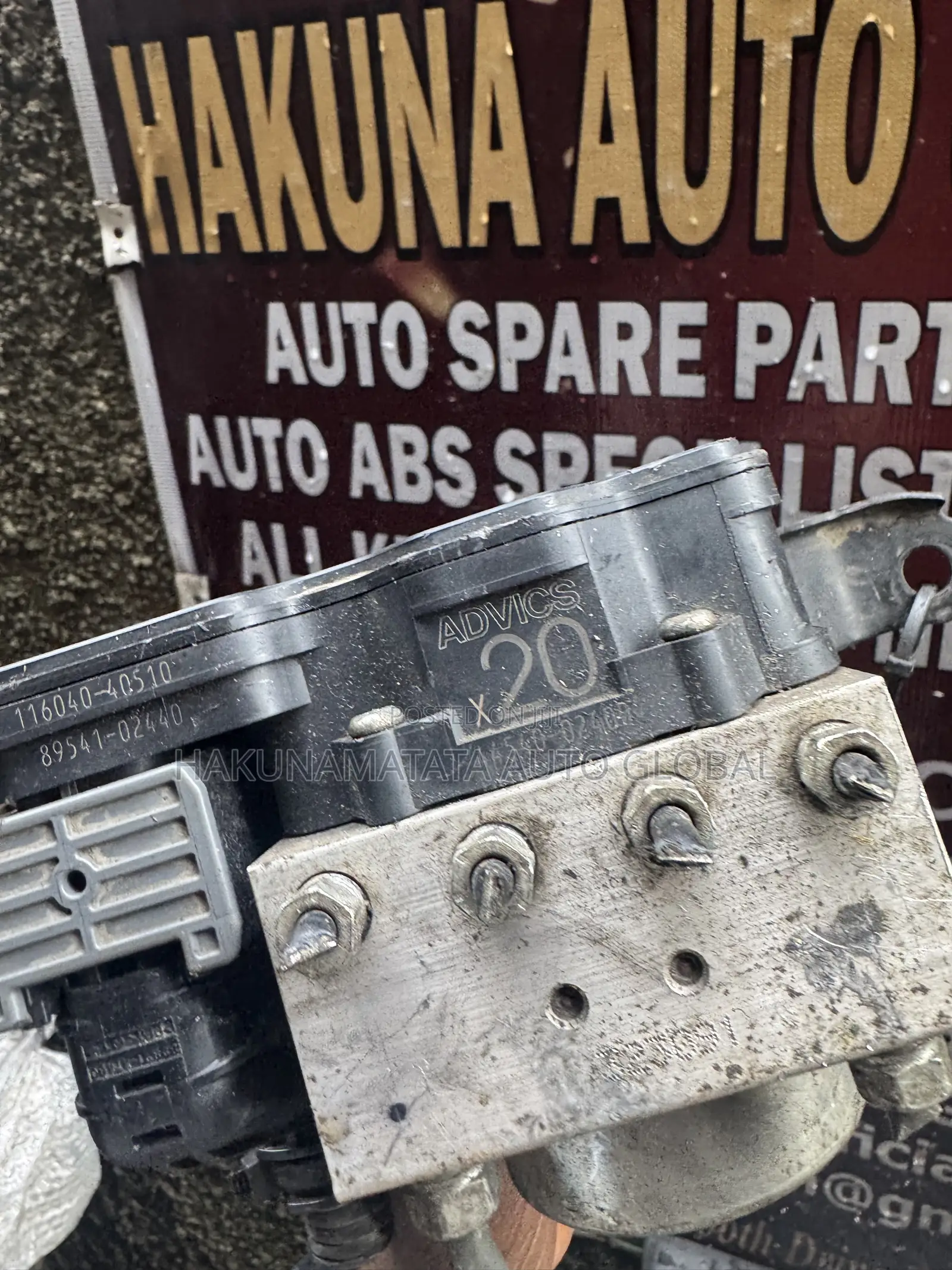 Toyota Corolla 2016 ABS Unit – New Tokunbo Available