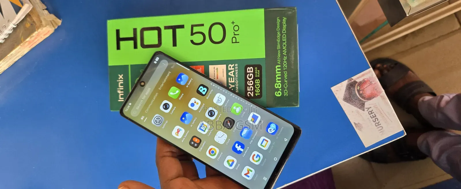 Infinix Hot 50 Pro+ 4G 256 GB Silver