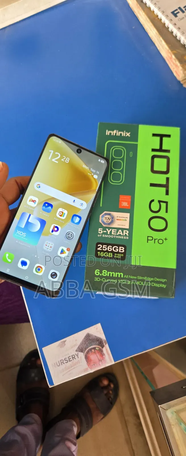 Infinix Hot 50 Pro+ 4G 256 GB Silver