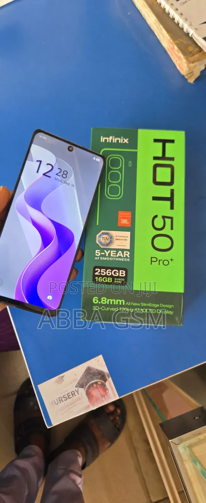 Infinix Hot 50 Pro+ 4G 256 GB Silver