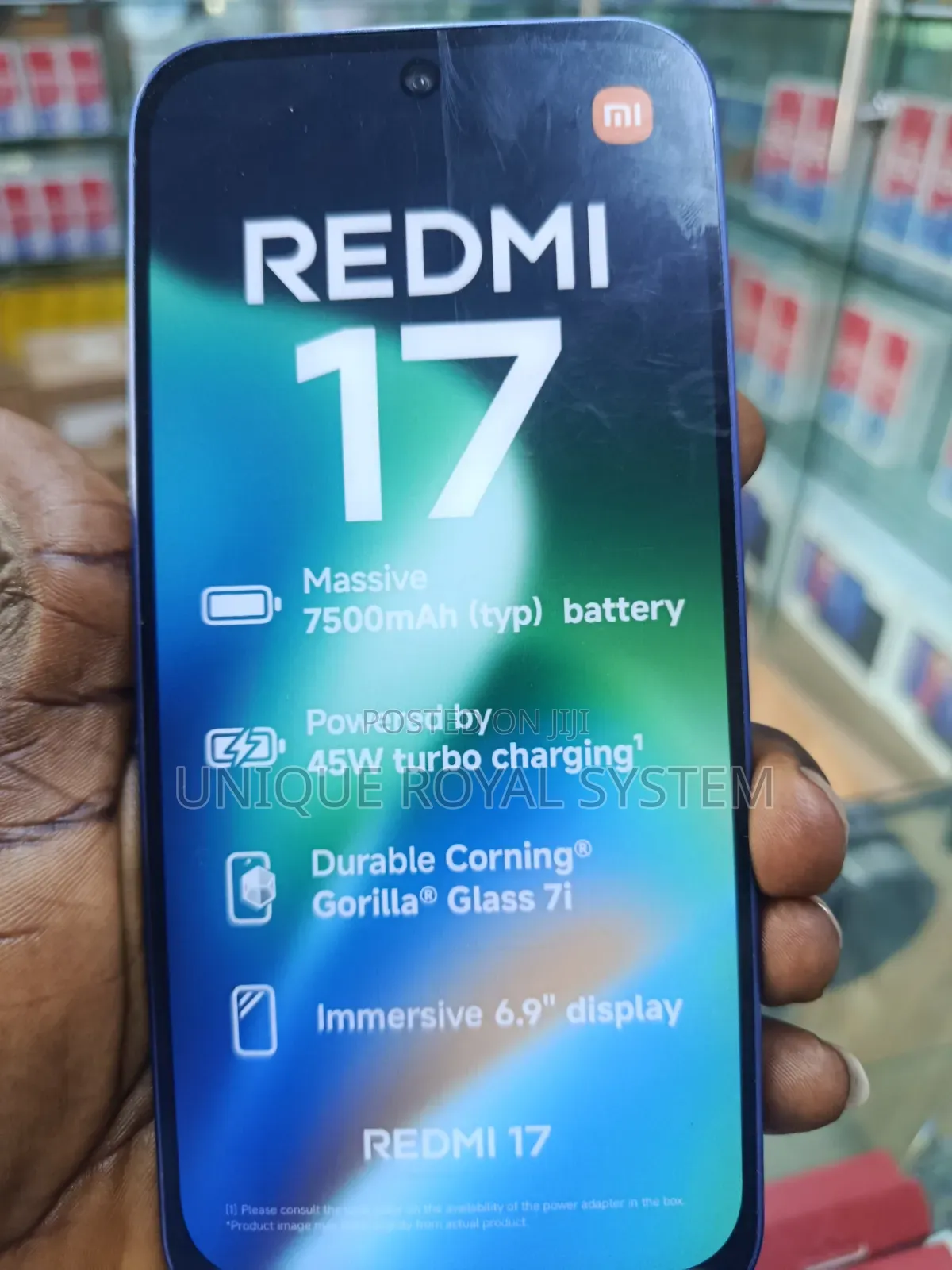 New Xiaomi Redmi 17 256 GB Black