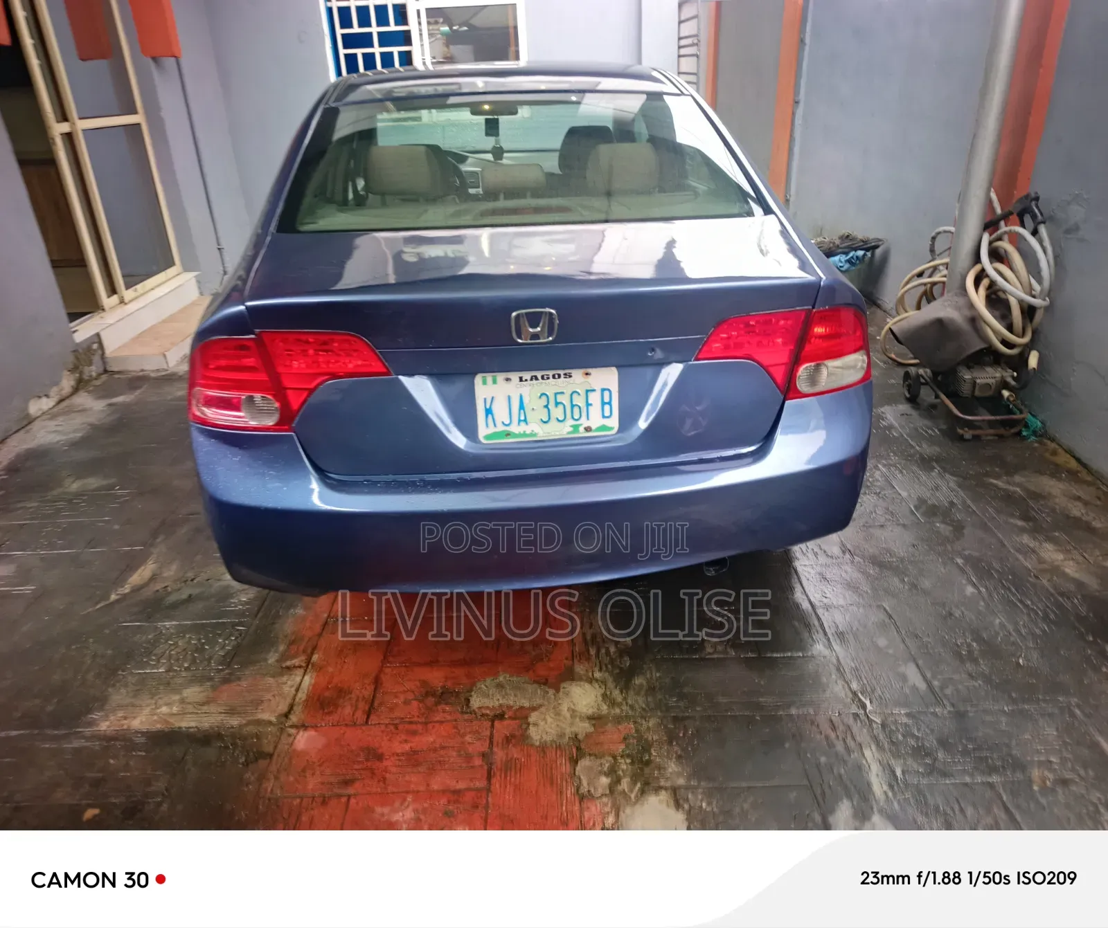 Honda Civic 2008 Blue