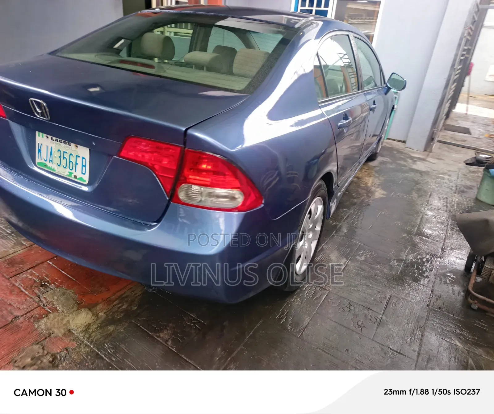 Honda Civic 2008 Blue