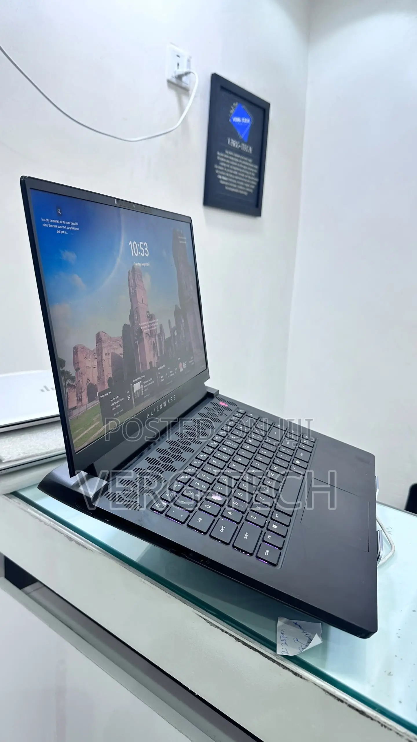 Laptop Dell Allenware M15 R5 16GB Intel Core i7 SSD 512GB