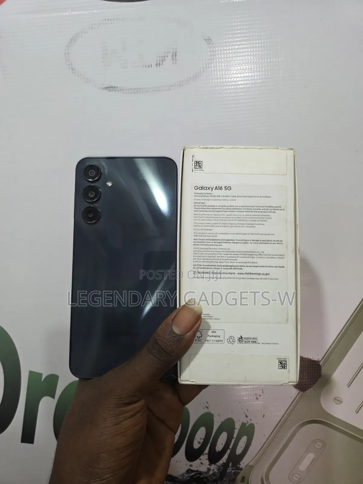 Samsung Galaxy A16 5G 128 GB Black