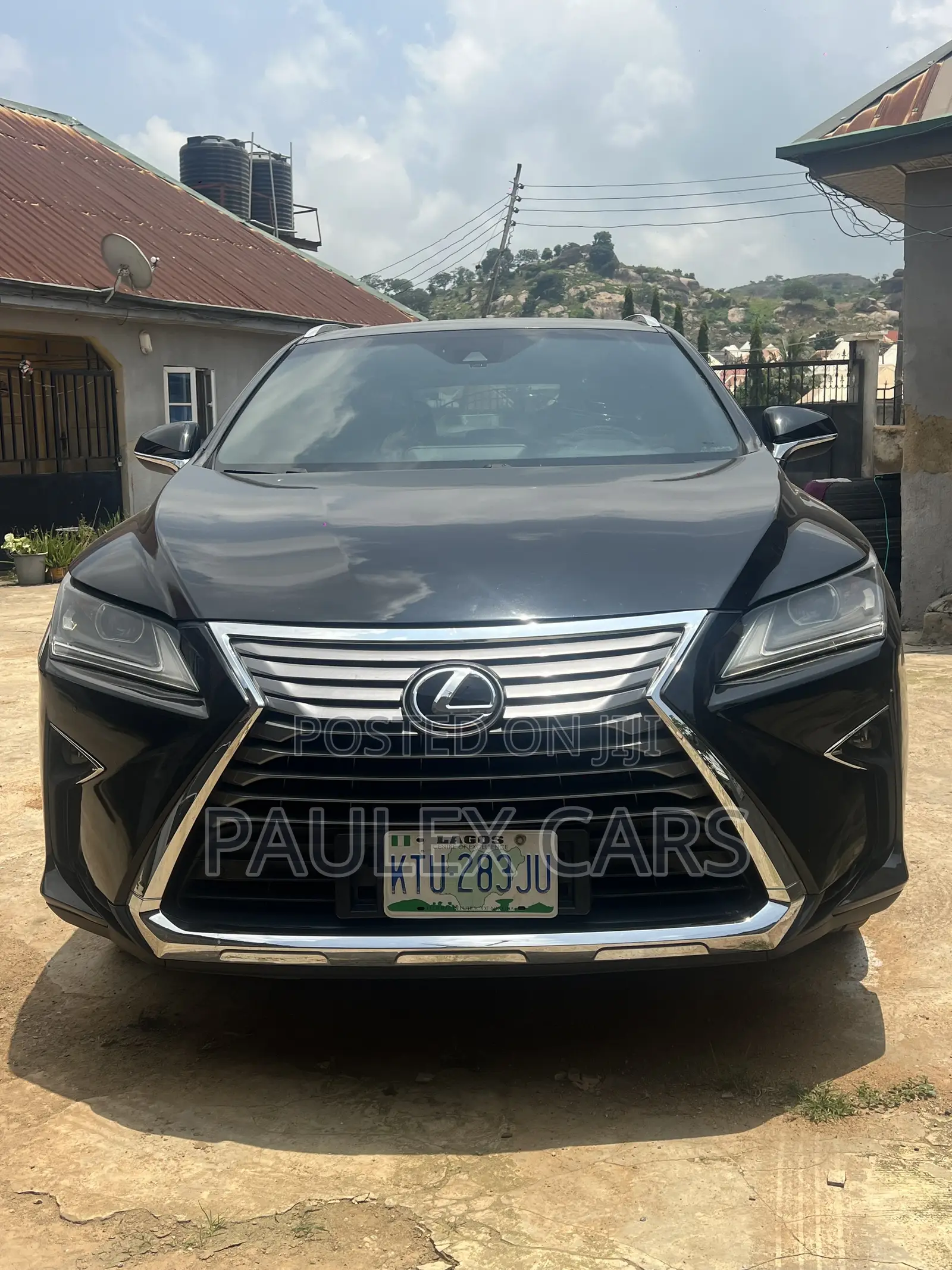 Lexus RX 350 F Sport AWD 2016 Black