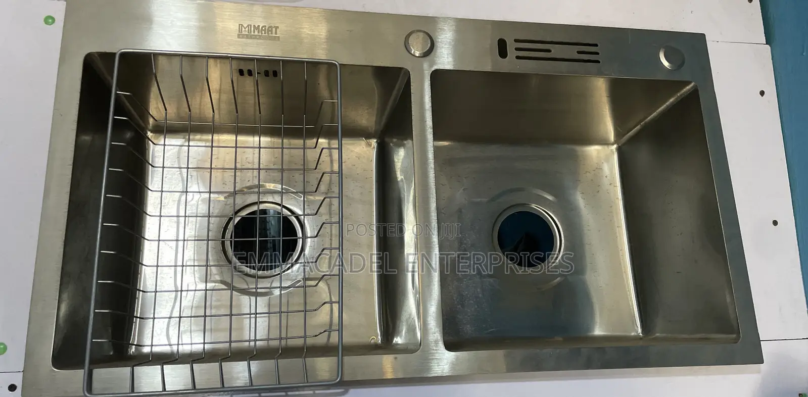 Double Cabinet Anti Rust Sink