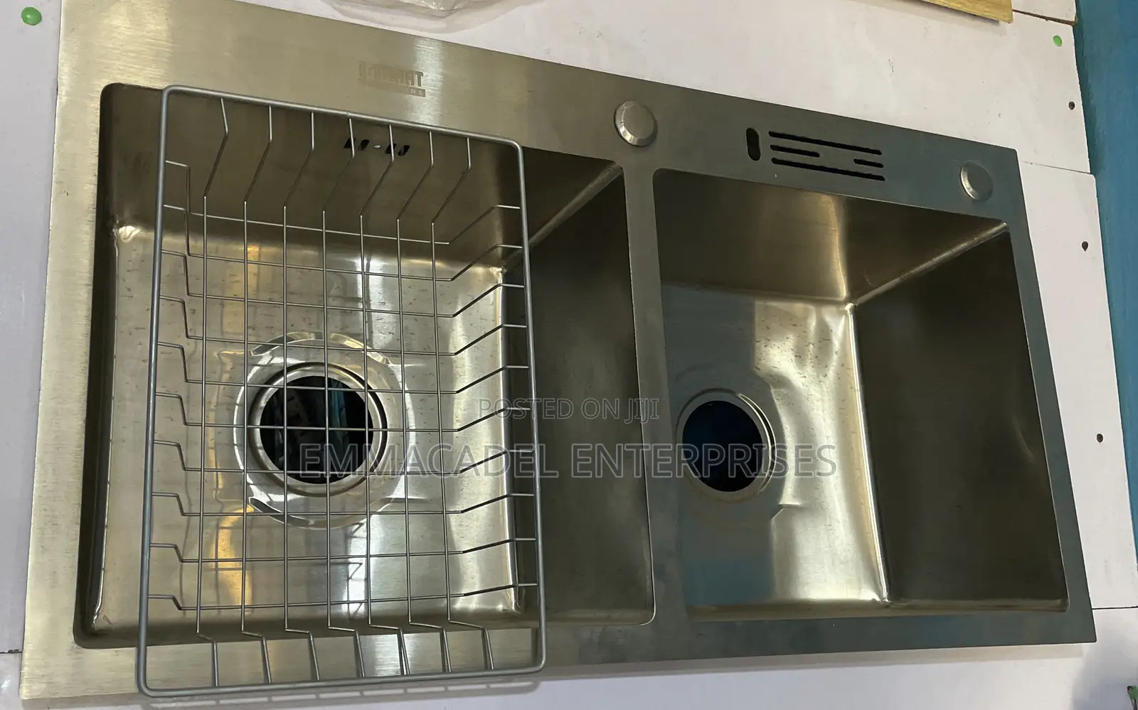Double Cabinet Anti Rust Sink
